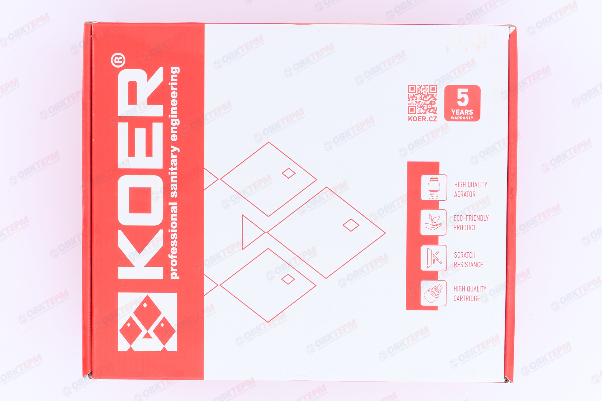 Смеситель д/душа KOER KB-30010-05  (Цвет черный) (8шт/ящ) - миниатюра №6