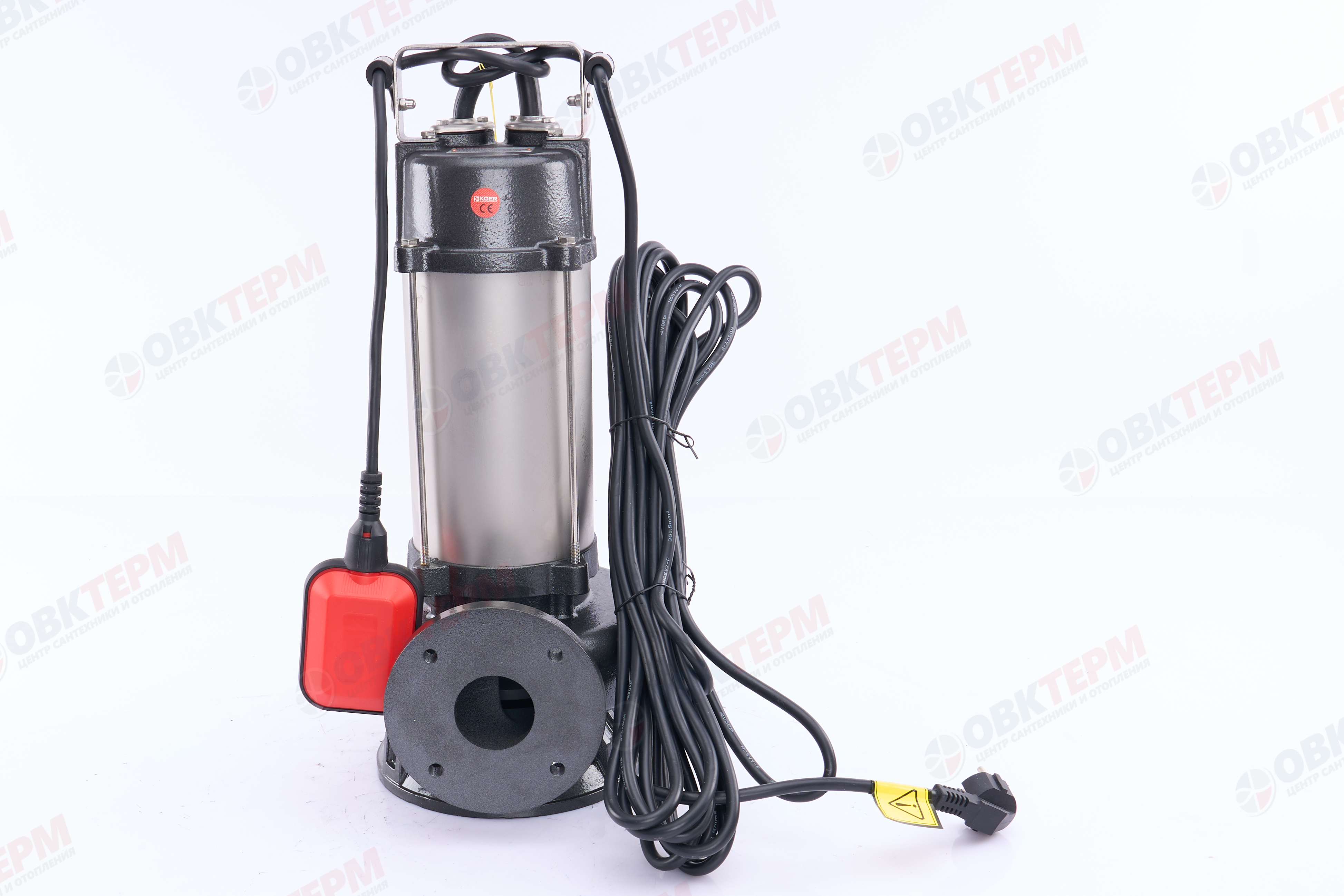 Насос фекальный  WFD 25-8-1.5A  KOER  (1500Вт/533л.м./16м, обм.медь) - Изображение №3
