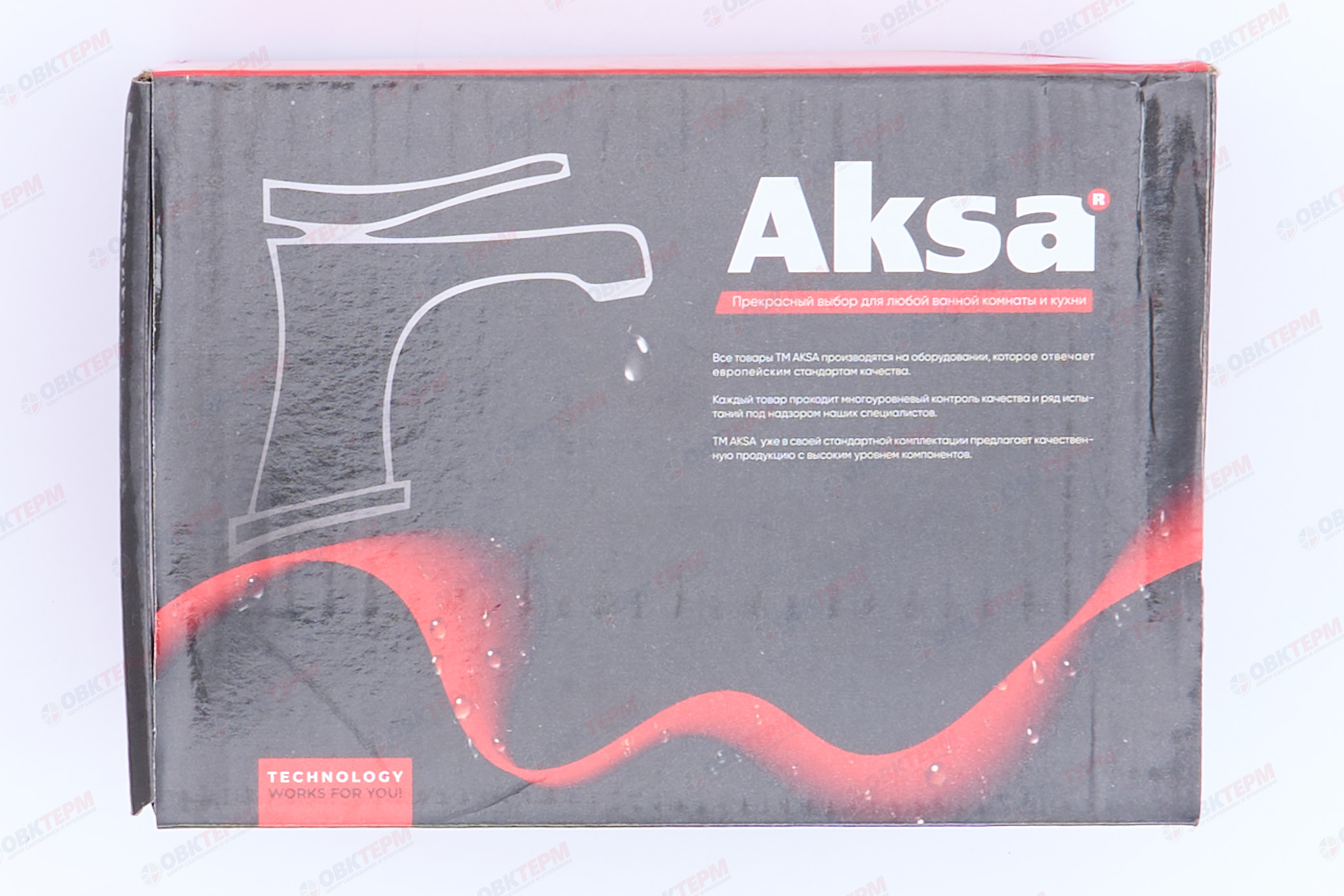 Смеситель д/душа AKSA DUK-05-02 Ø40  (10 шт/ящ) - Изображение №5