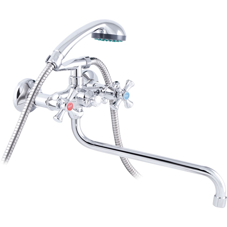 Смеситель д/ванны буксовый ZERIX DFR-A 827 (10 шт/ящ) - Изображение №1