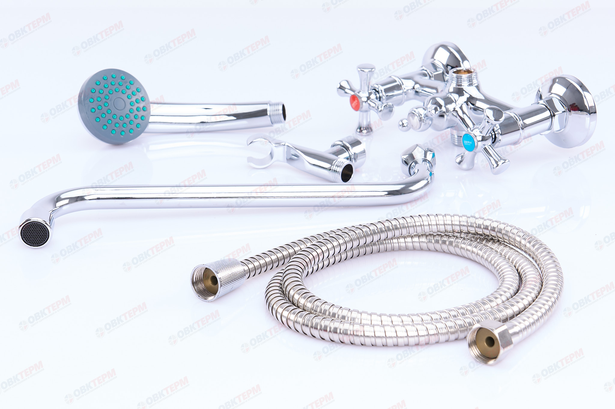 Смеситель д/ванны буксовый ZERIX DFR-A 827 (10 шт/ящ) - Изображение №3