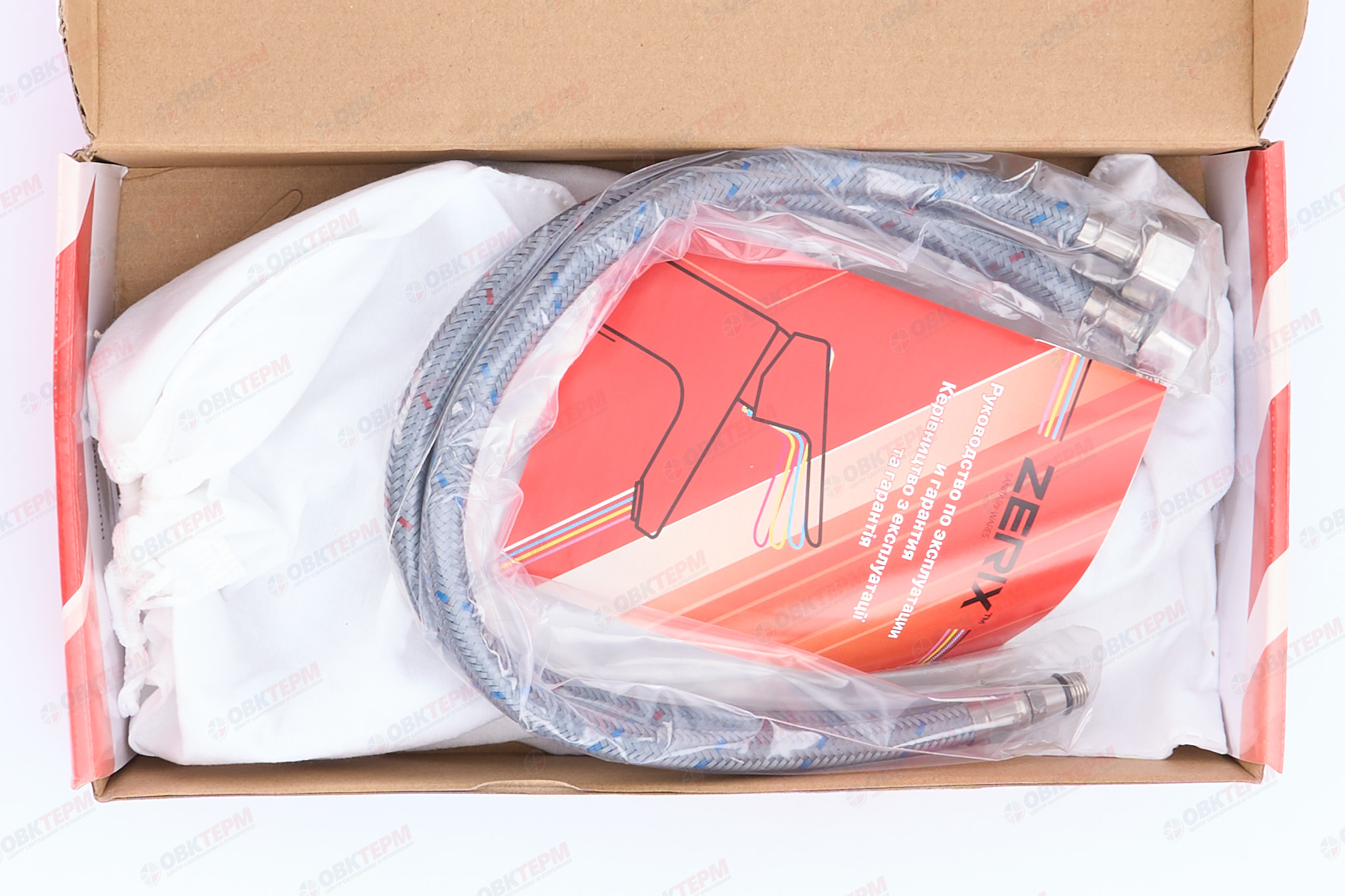 Смеситель д/кухни буксовый ZERIX ROM-004 LR85910H  белый (10 шт/ящ) - Изображение №5