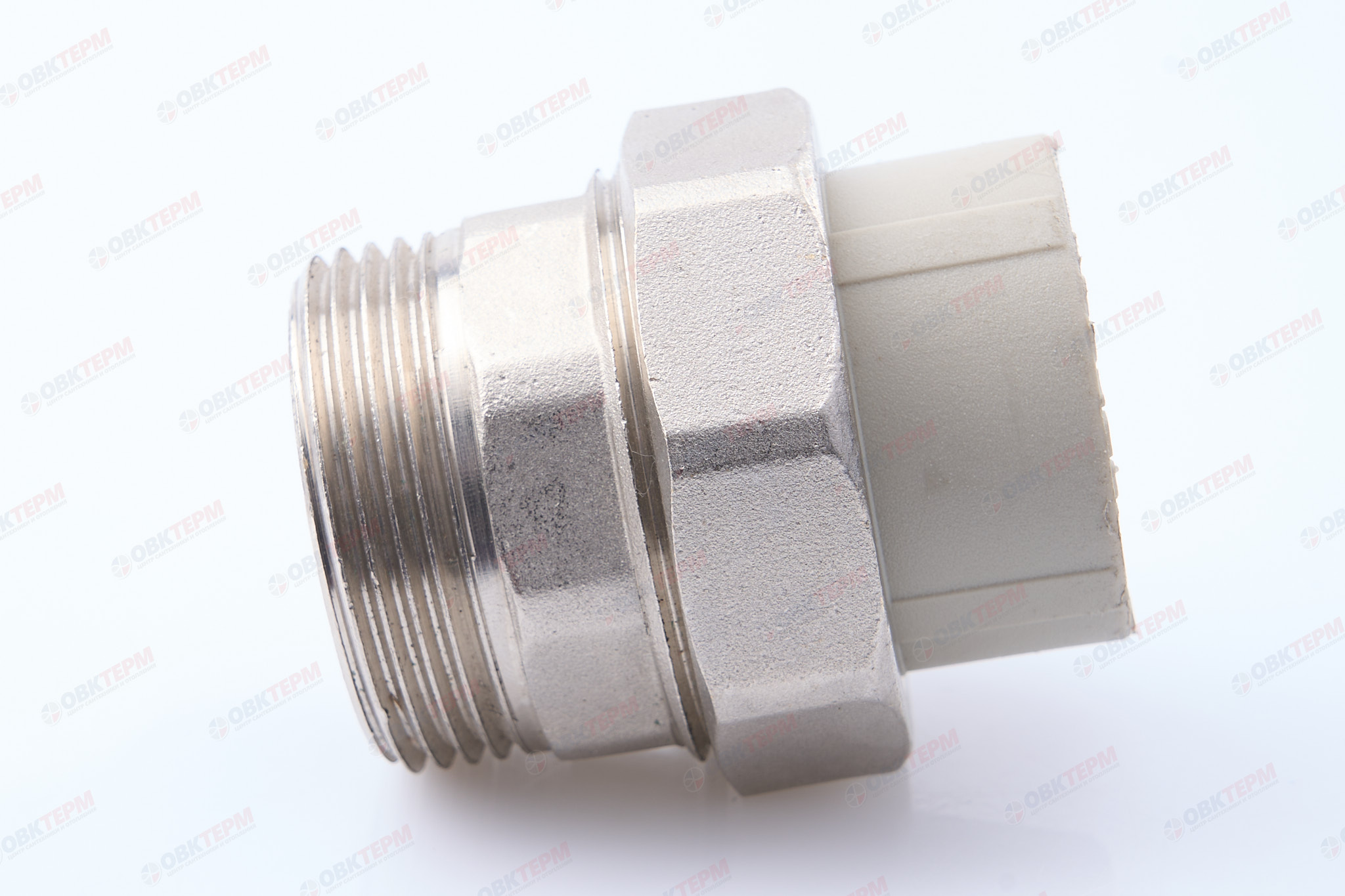 Разборное соединение  32 * 1 1/4" н        (VALFEX)  серый  (50/10) - миниатюра №3