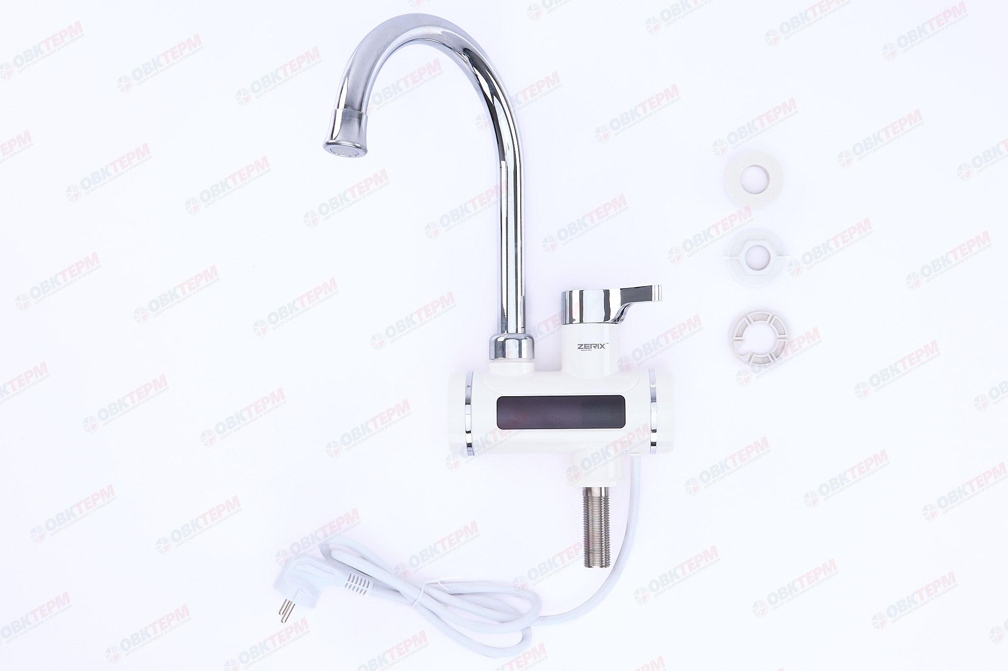 Водонагреватель на мойку ZERIX ELW43-E /инд. темп./ Reset/3 kW  (10шт/ящ) - Изображение №3