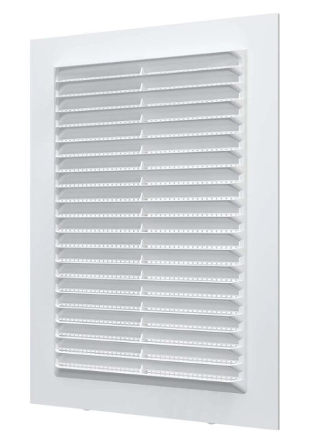 Решетка вентиляционная С сетка 138*188 пластик Эра - Изображение №1