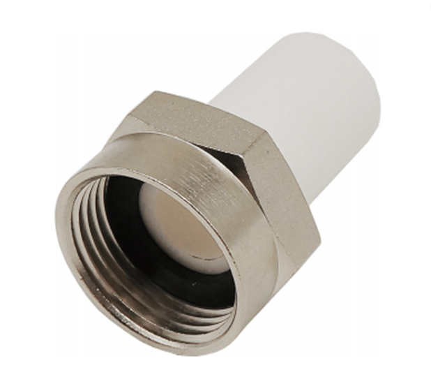 НВ штуцер с  НГ 20 * 3/4                     (белый)  (140/10)  (TIM) - Изображение №2