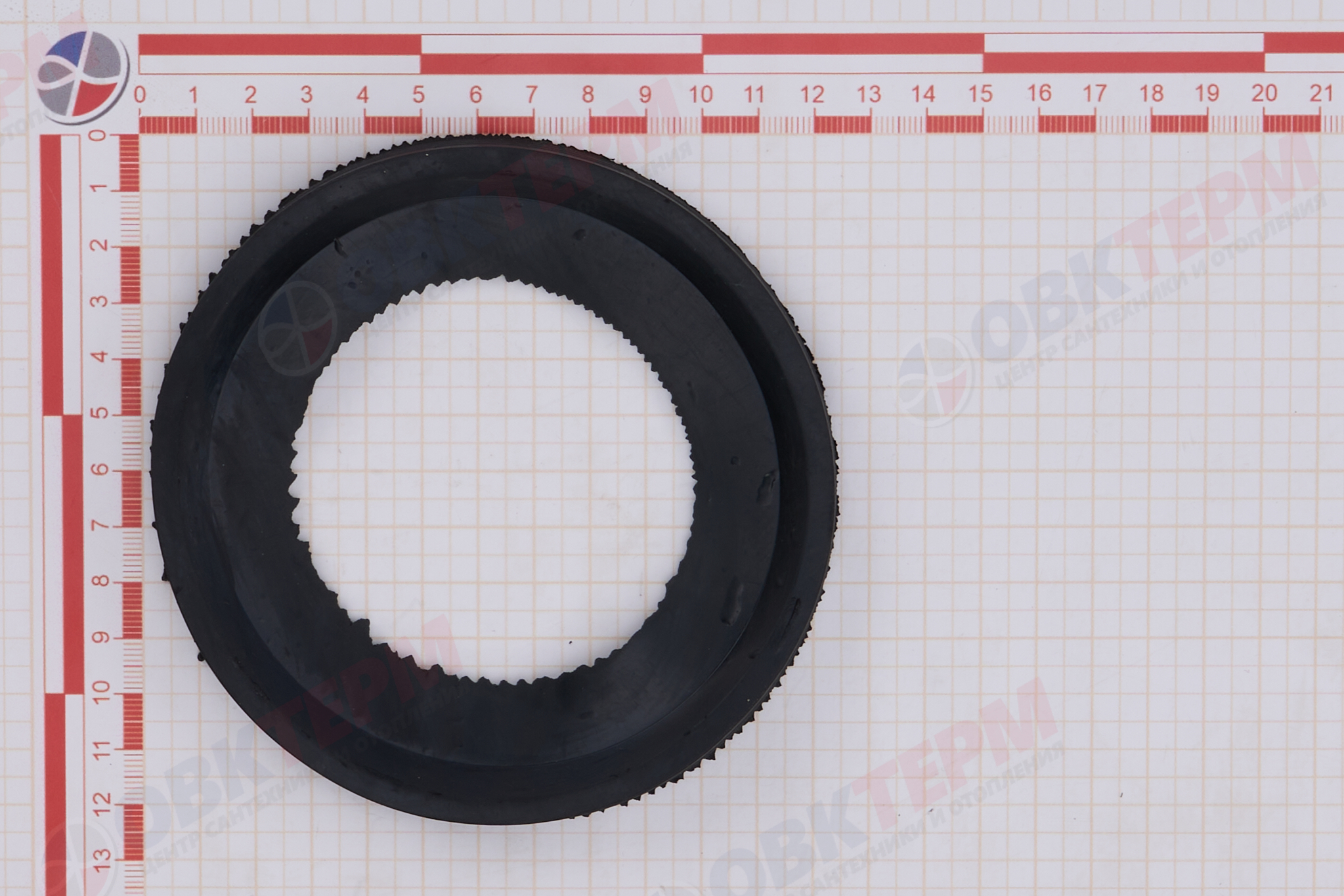 Манжета прямая 110*70  лепесток для унитаза (20шт/500шт) - миниатюра №6