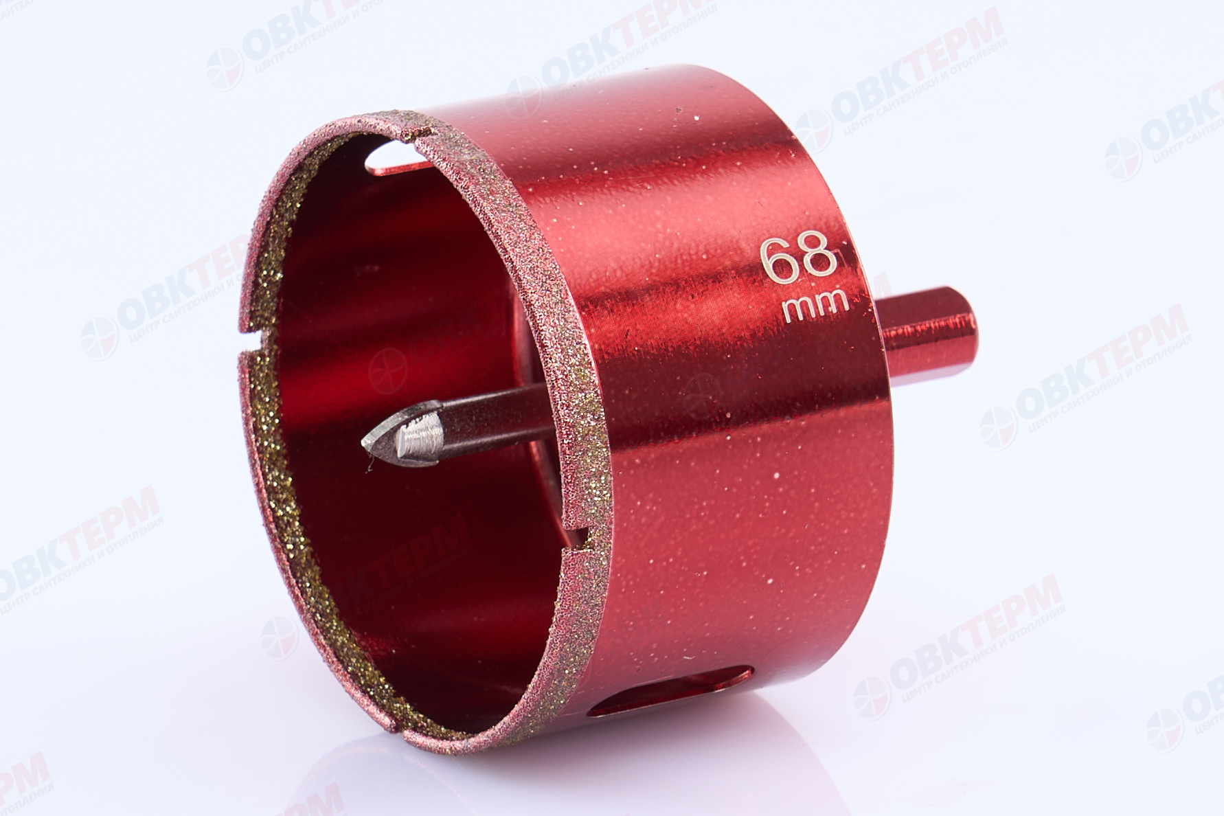 Коронка алмазная по керамограниту и мрамору с напр.сверлом 68 мм Hardcore - Изображение №1