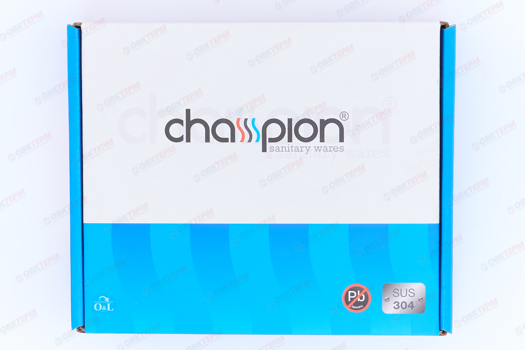 Смеситель д/умывальника нерж/сталь CHAMPION SUS-001-A SUS304 (10 шт/ящ) - миниатюра №6