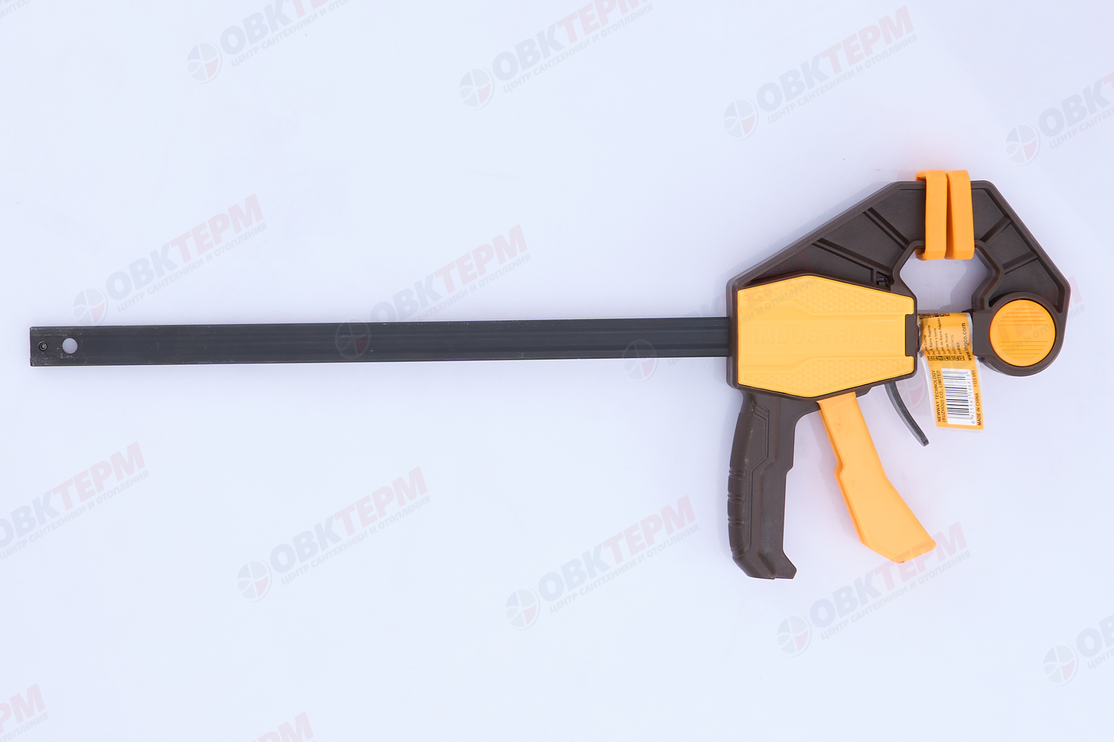 Струбцина быстрозажимная 63х300 мм INGCO HQBC01602 INDUSTRIAL - Изображение №5