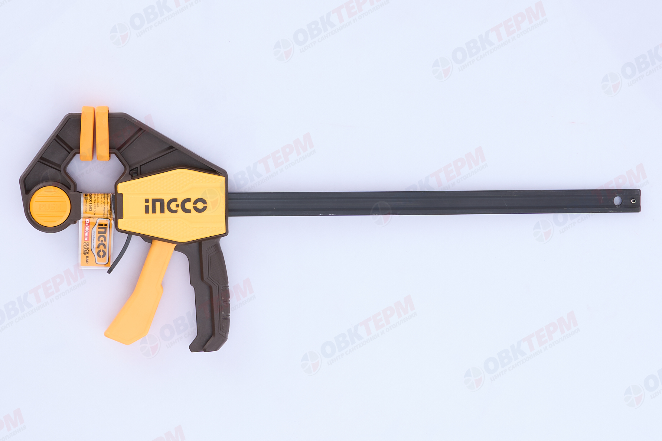Струбцина быстрозажимная 63х300 мм INGCO HQBC01602 INDUSTRIAL - миниатюра №6