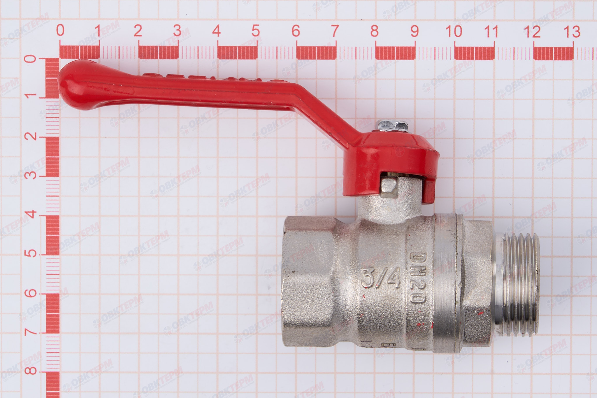 Кран шаровый        Valtec      3/4" ВН     ручка ГОСТ (10/120) - миниатюра №6