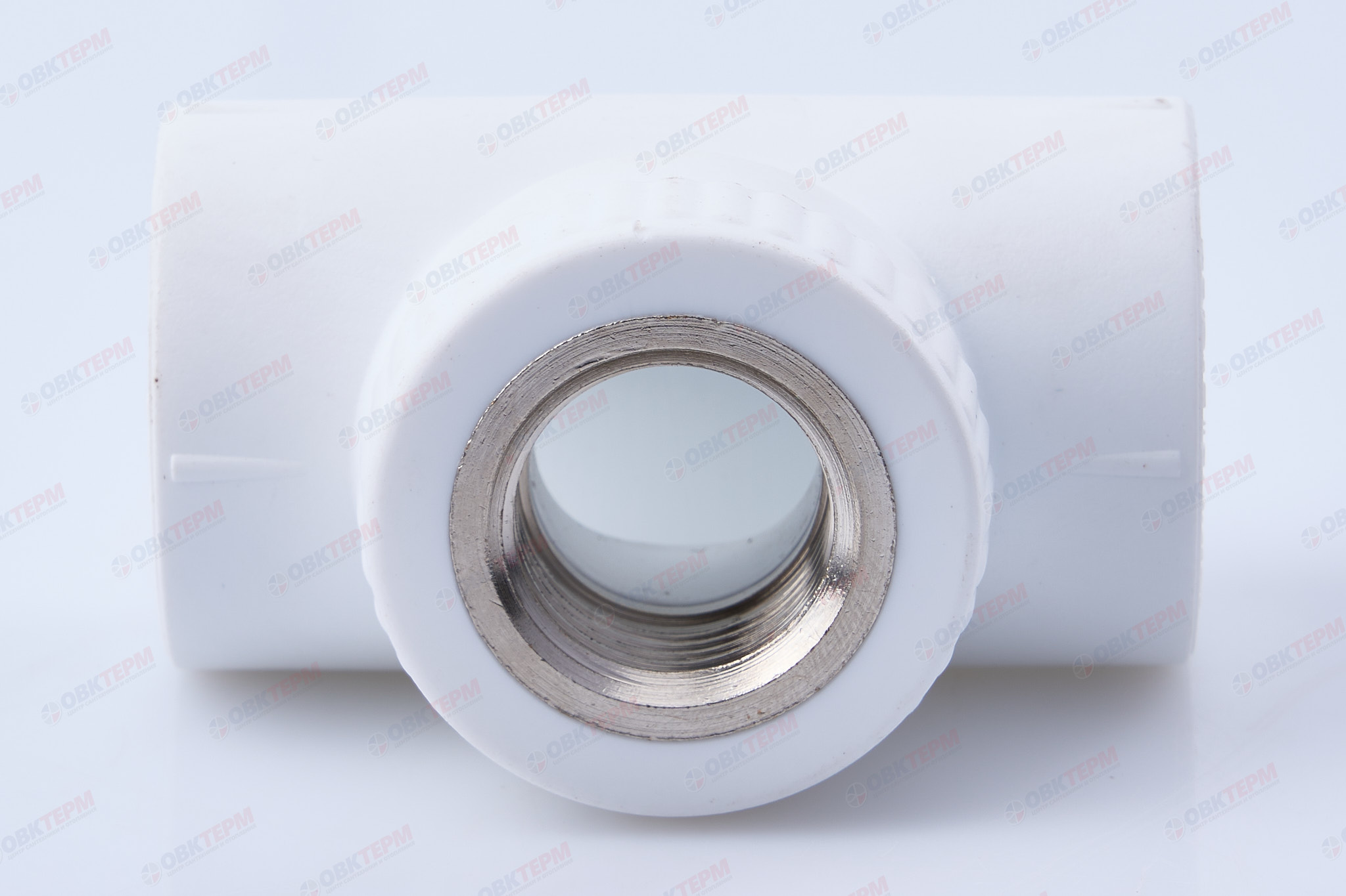 Тройник с МРВ 25 * 1/2" * 25    (белый) (10шт) (S.A.V.) - Изображение №4