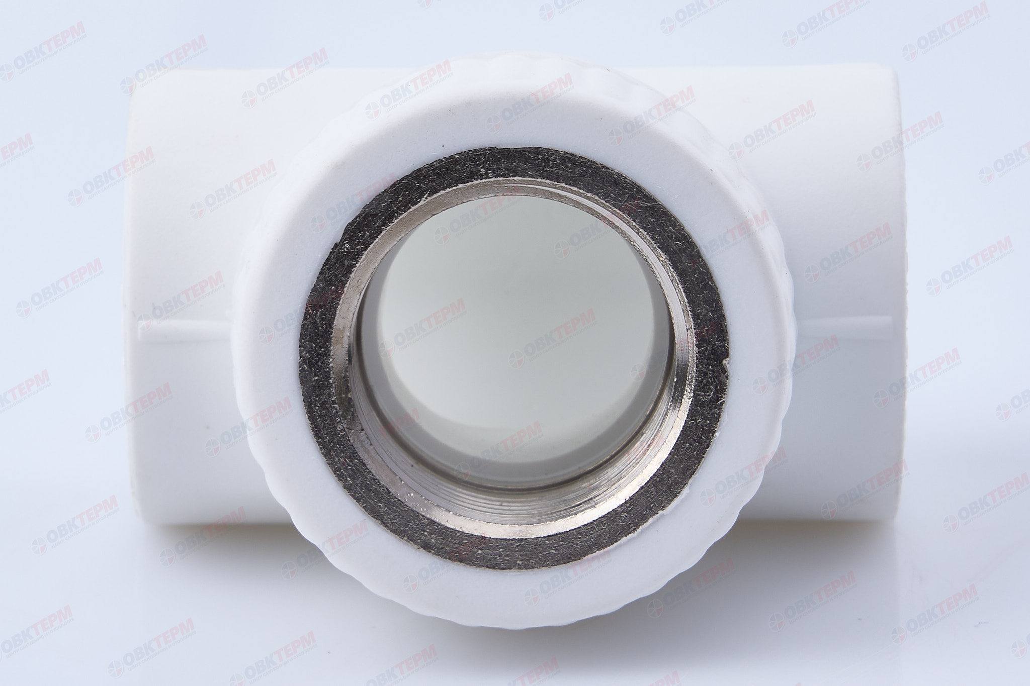 Тройник с МРВ 25 * 3/4" * 25    (белый) (10шт) (S.A.V.) - Изображение №3