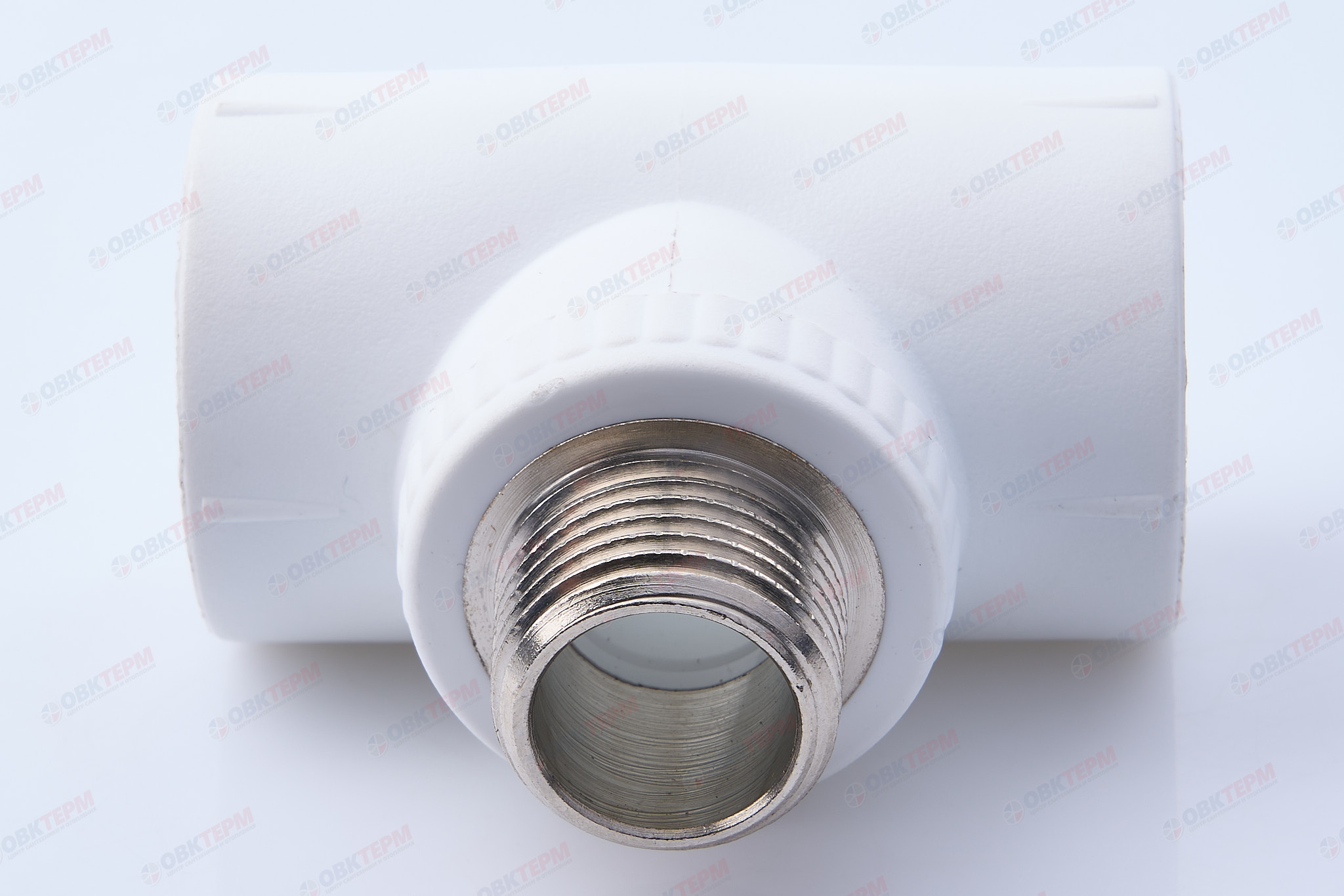 Тройник с МРН 25 * 1/2" * 25    (белый) (10шт) (S.A.V.) - Изображение №4