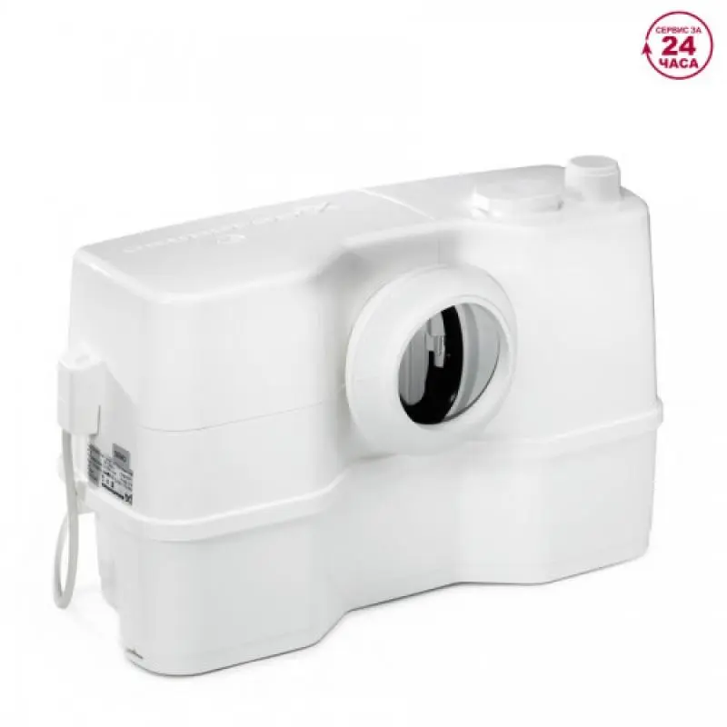 Установка канализационная SOLOLIFT 2  WC-1 GRUNDFOS  (унитаз+1вход)  (0,62кВт/149л.м/8,5м) - Изображение №1