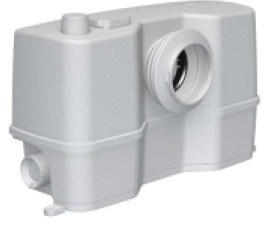 Установка канализационная SOLOLIFT 2  C-3   GRUNDFOS (3 входа без унитаза)  (0,64кВт/204л.м/8,8м) - Изображение №1