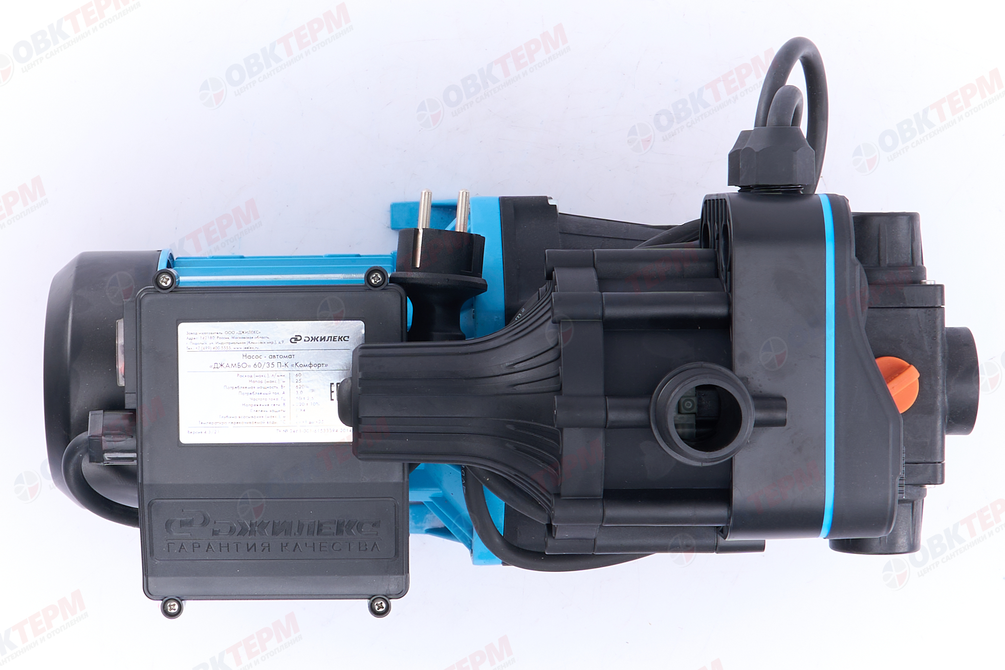 Станция насосная  Джамбо 60/35 П-К (2.0)  Джилекс  (0,62кВт/60л.м./25м) - миниатюра №9
