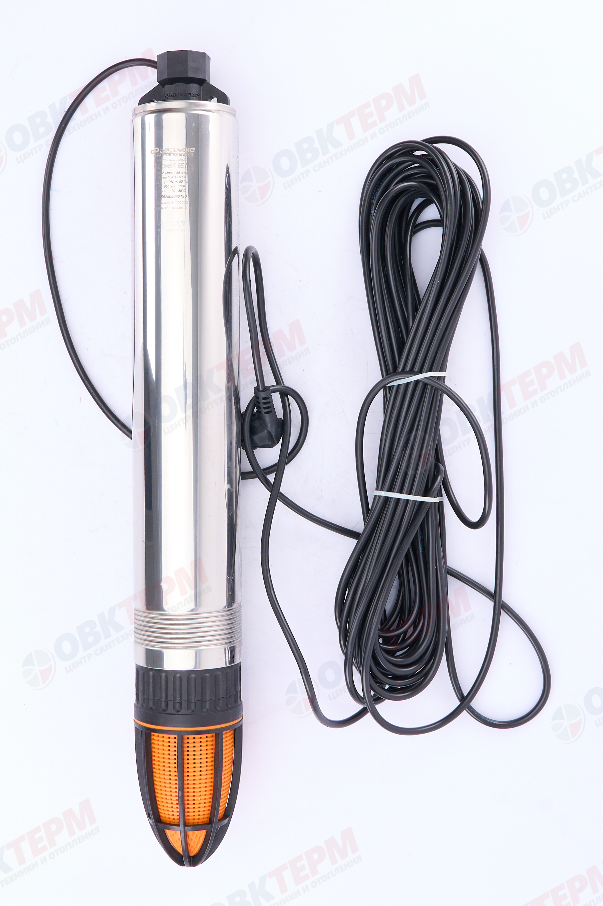 Насос погружной Водомет  55/50  Джилекс  (0,6кВт/55л.м./50м/20 м.к) - миниатюра №2