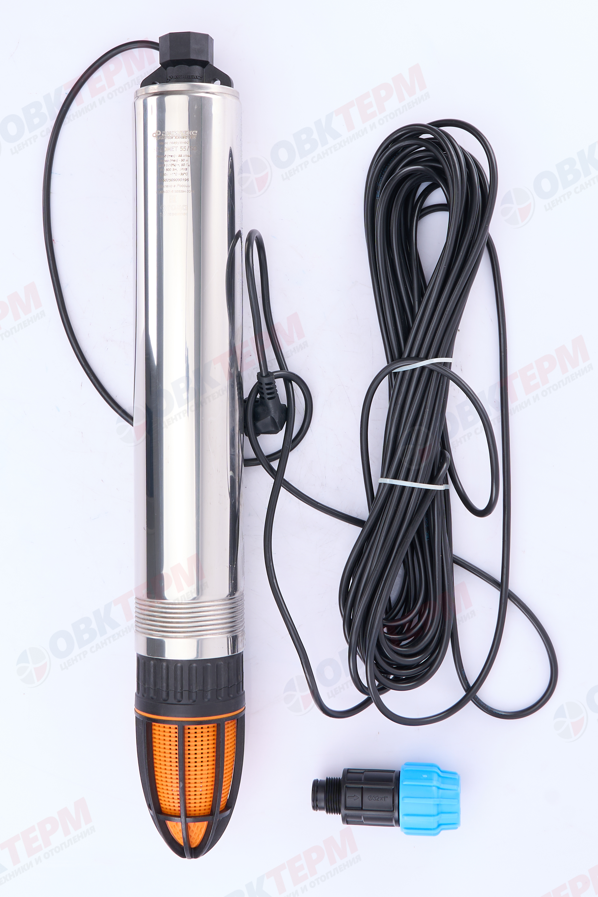 Насос погружной Водомет  55/50  Джилекс  (0,6кВт/55л.м./50м/20 м.к) - миниатюра №6