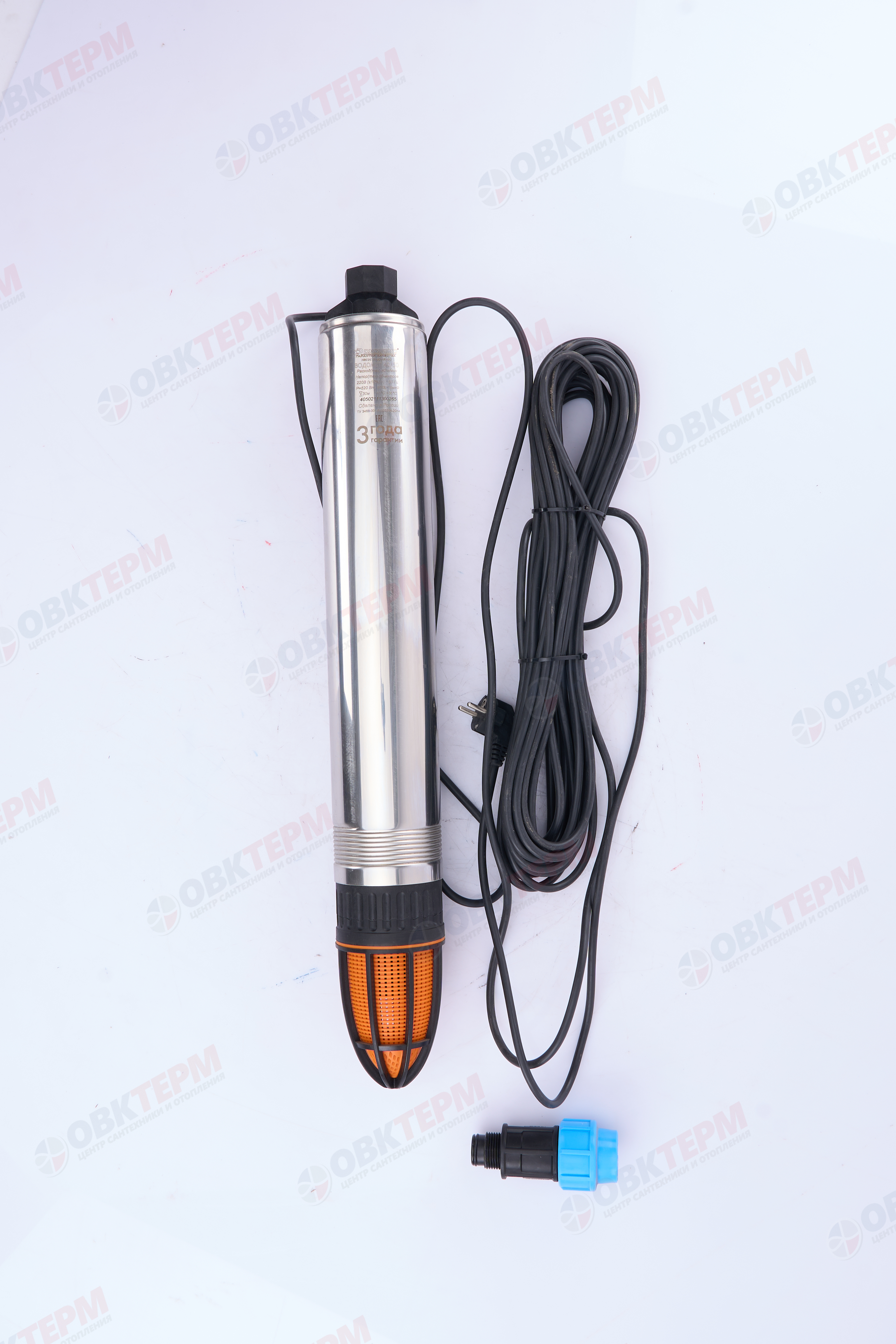 Насос погружной Водомет  40/50  Джилекс  (0,52кВт/40л.м./50м/20 м.к) - миниатюра №4