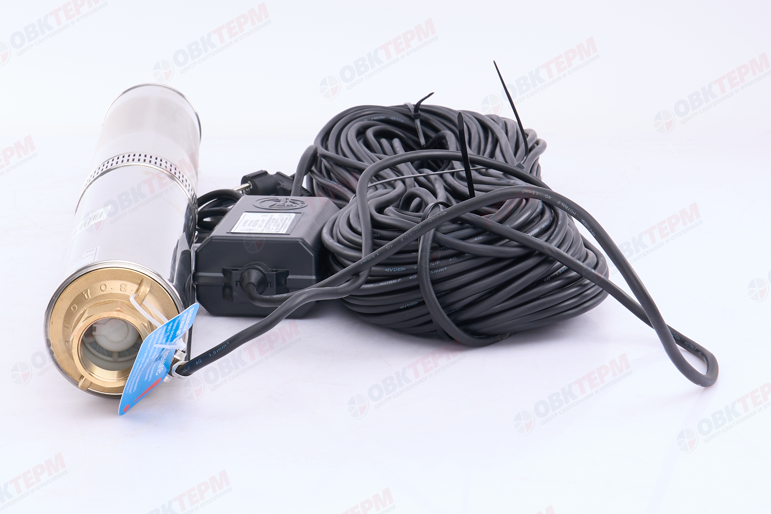 Насос погружной    БЦПЭ 1,2  - 80У  EURO-3  ВОДОЛЕЙ   (2,82кВт/160л.м./110м.) - Изображение №5