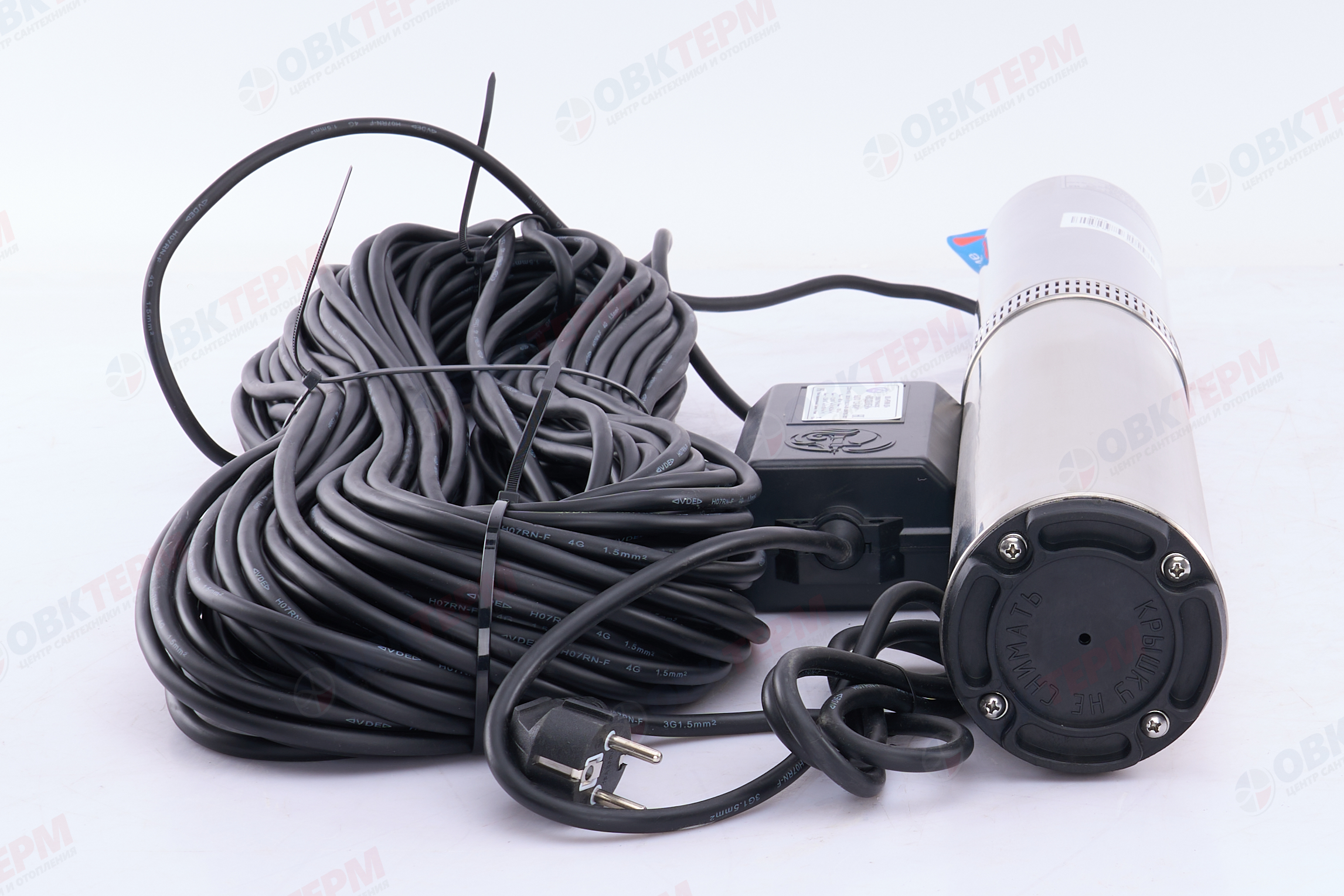 Насос погружной    БЦПЭ 1,2  - 80У  EURO-3  ВОДОЛЕЙ   (2,82кВт/160л.м./110м.) - миниатюра №6