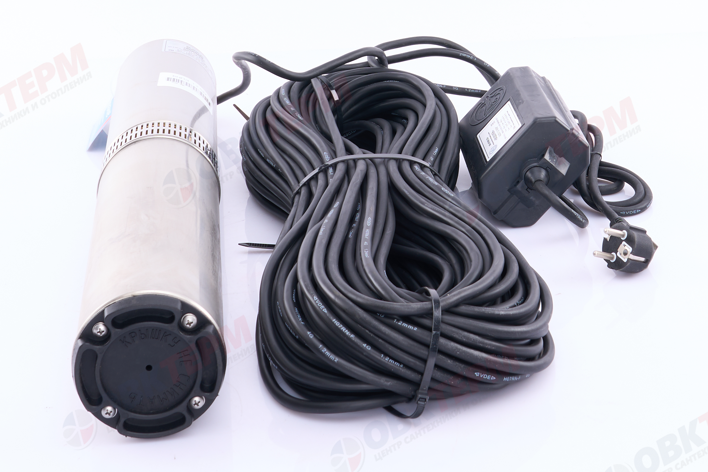 Насос погружной    БЦПЭ 1,2  - 63У  EURO-3  ВОДОЛЕЙ   (2,08кВт/160л.м./80м.) - Изображение №5