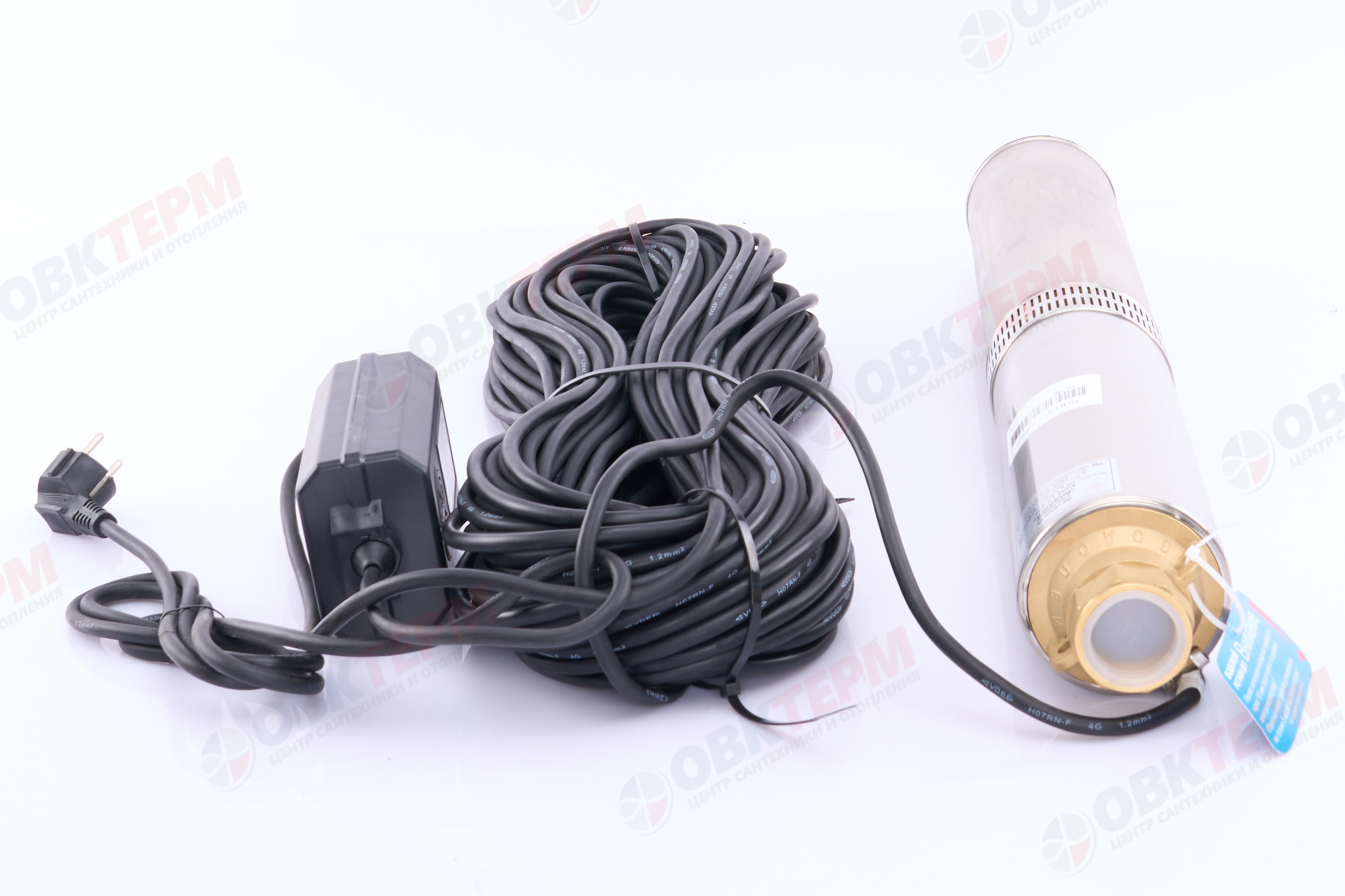 Насос погружной    БЦПЭ 1,2  - 63У  EURO-3  ВОДОЛЕЙ   (2,08кВт/160л.м./80м.) - миниатюра №7