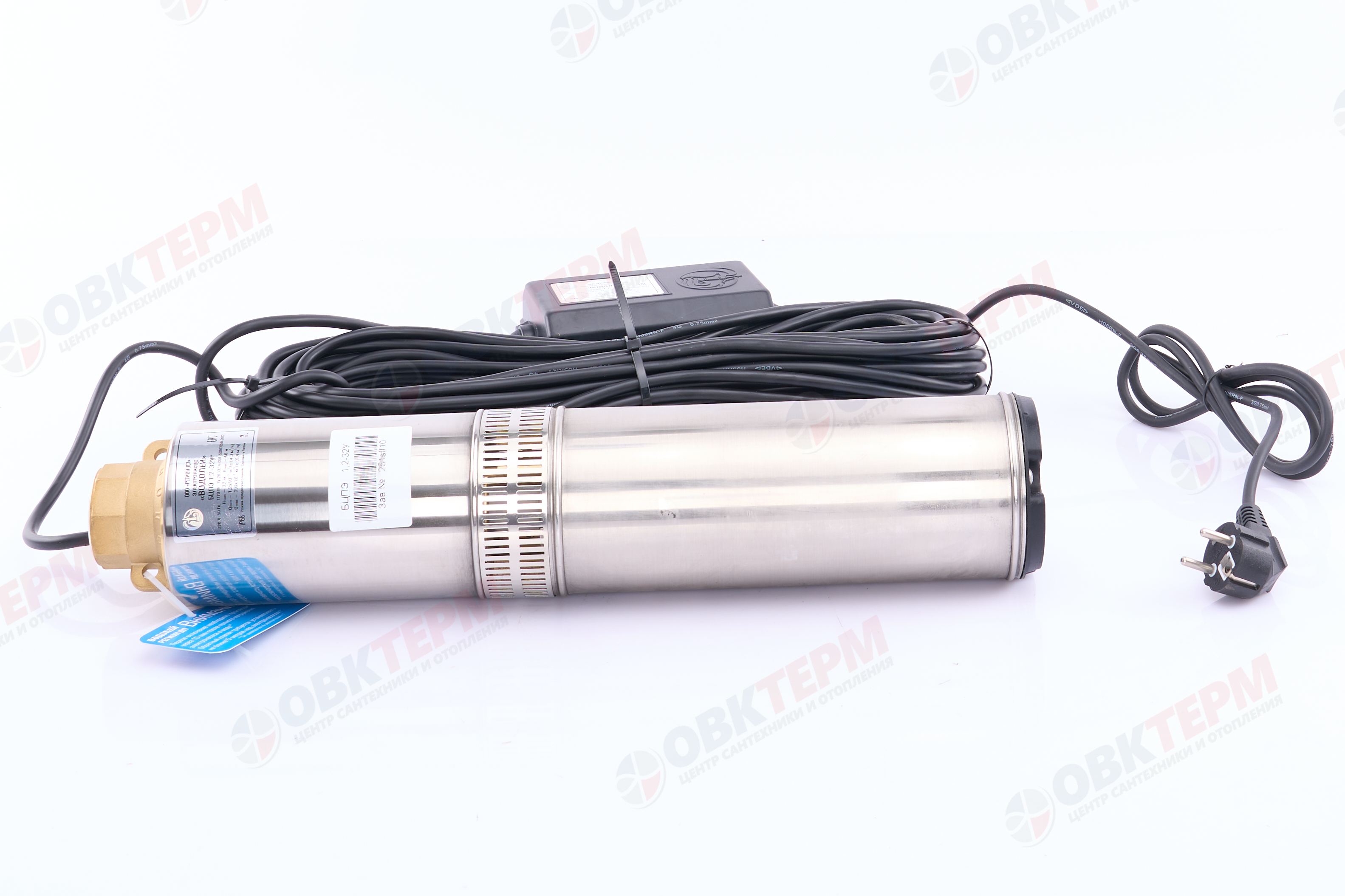 Насос погружной    БЦПЭ 1,2  - 32У  EURO-3  ВОДОЛЕЙ   (1,17кВт/160л.м./45м.) - миниатюра №6