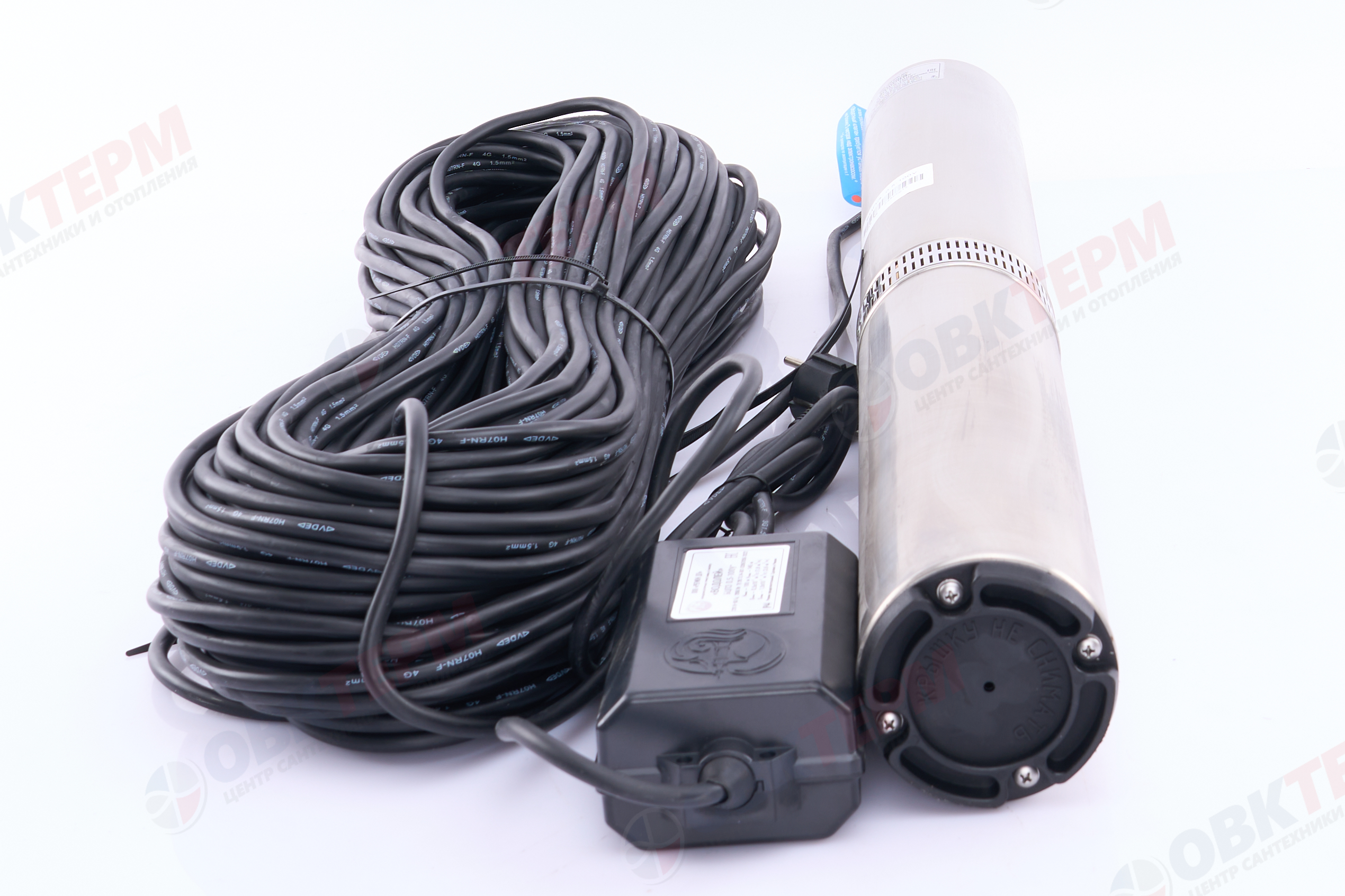 Насос погружной    БЦПЭ 0,5 - 100У  ВОДОЛЕЙ  (2,05кВт/55л.м./120м.) - Изображение №5