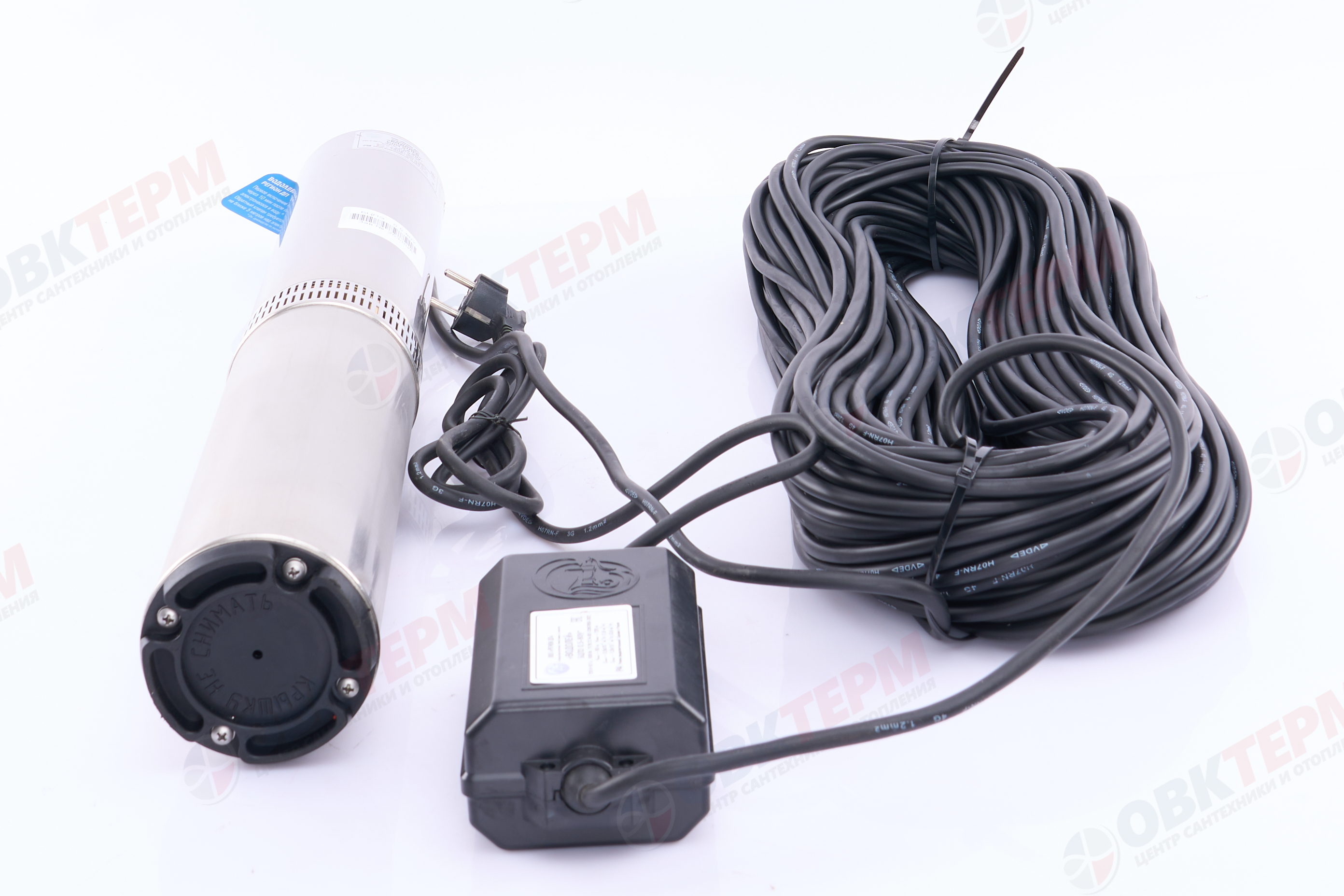 Насос погружной    БЦПЭ 0,5  - 80У  ВОДОЛЕЙ  (1,63кВт/55л.м./110м.) - Изображение №5