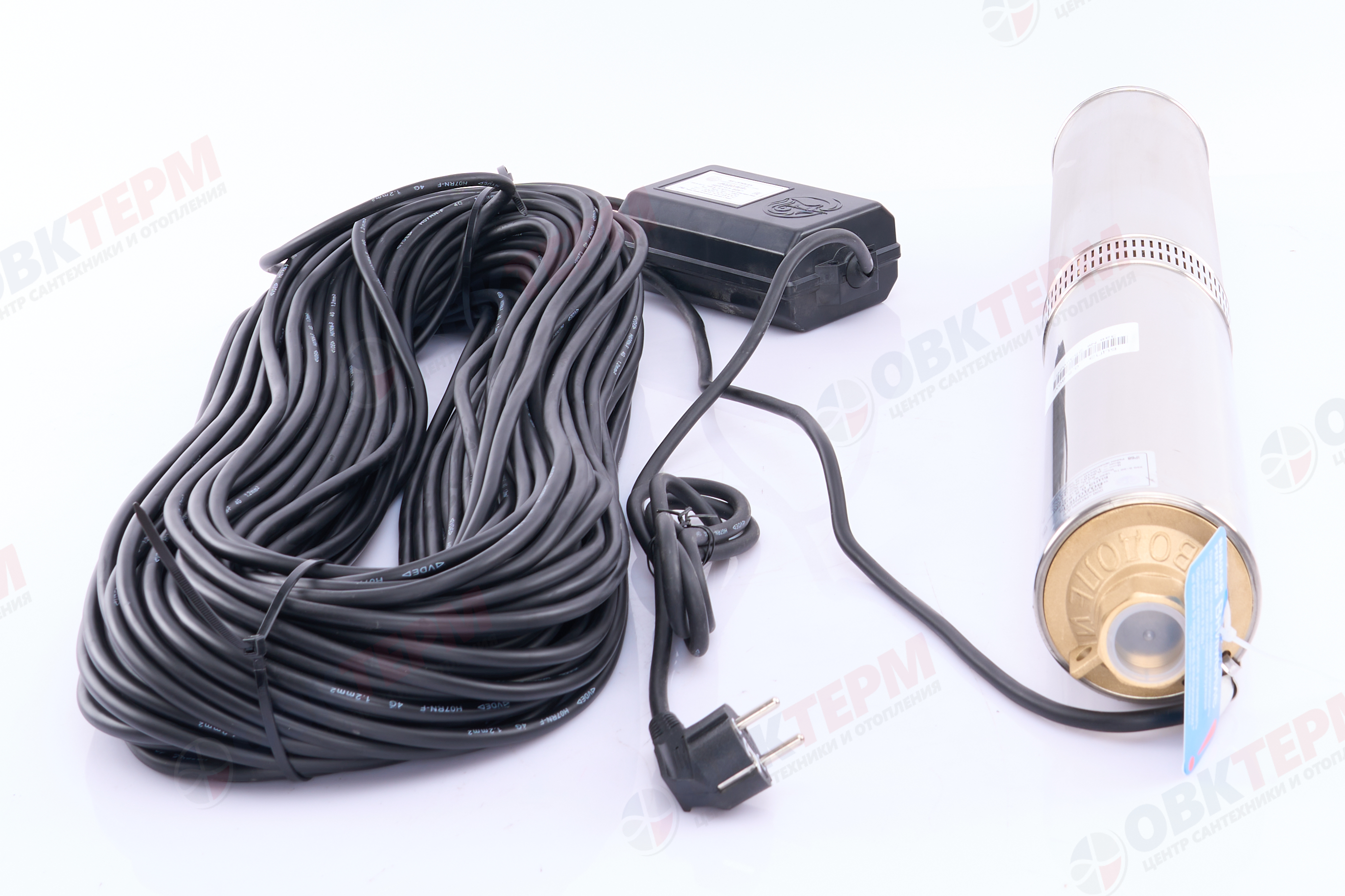 Насос погружной    БЦПЭ 0,5  - 80У  ВОДОЛЕЙ  (1,63кВт/55л.м./110м.) - миниатюра №7