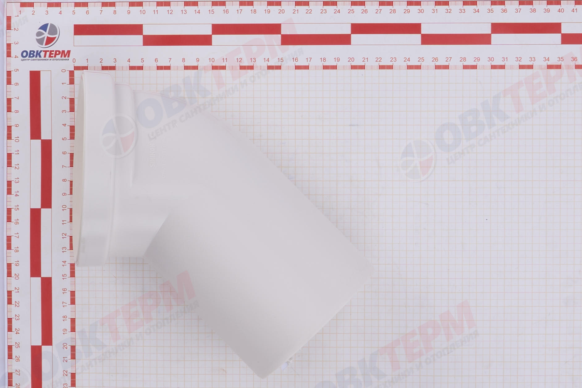 Отвод для унитаза белый 110*45      SINIKON - Изображение №5