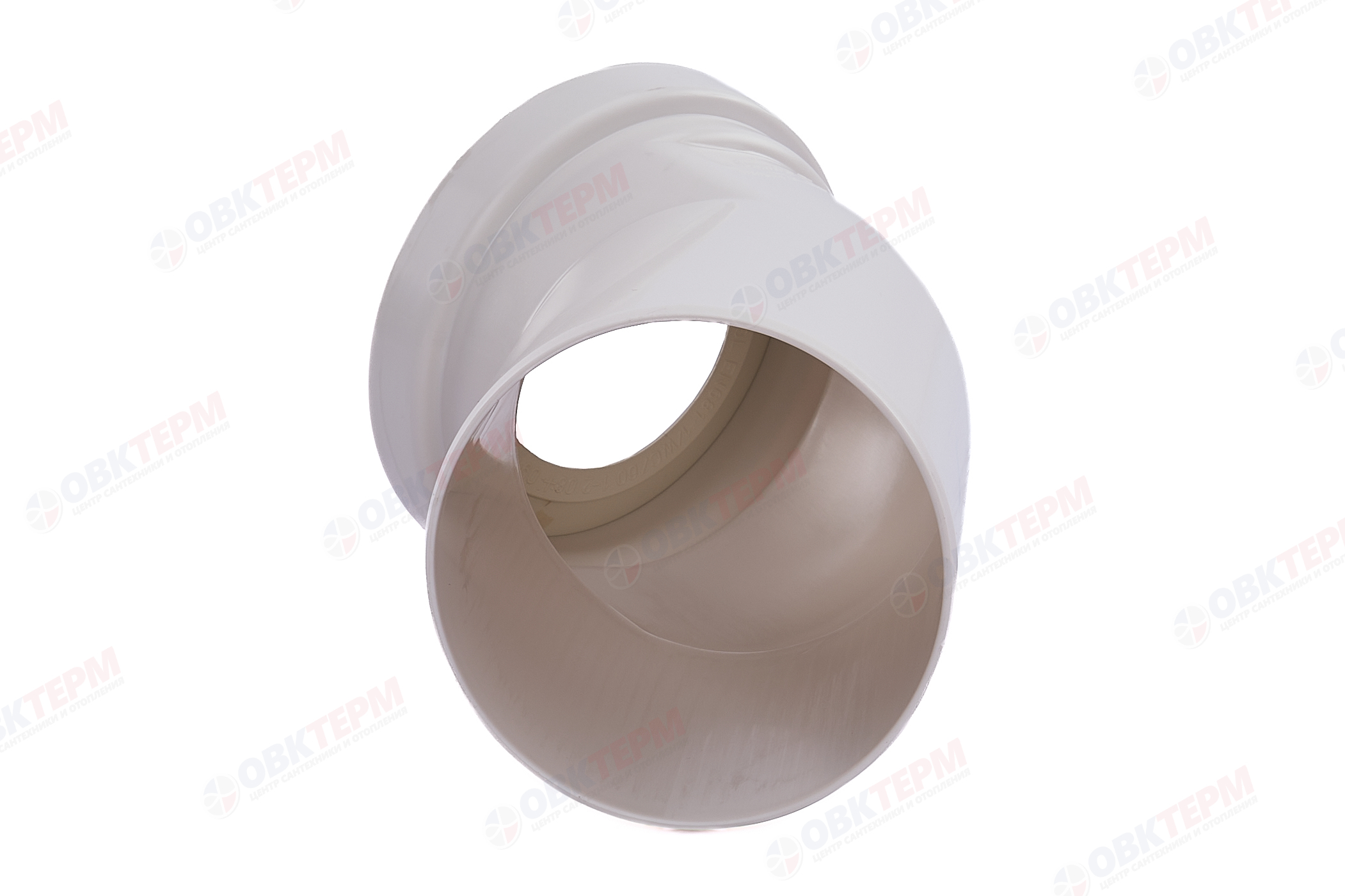 Отвод для унитаза белый 110*45      SINIKON - Изображение №4