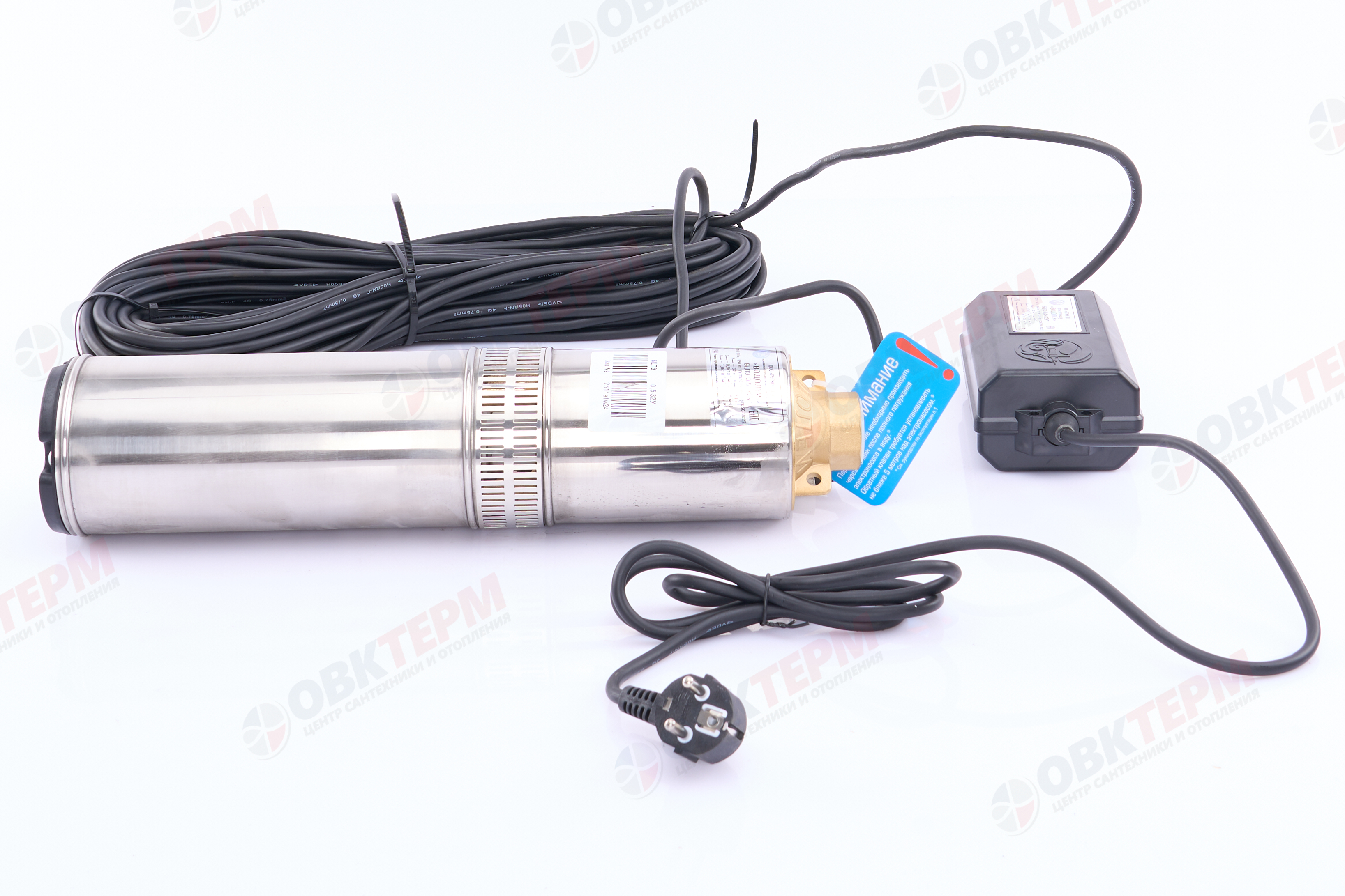 Насос погружной    БЦПЭ 0,5  - 32У  ВОДОЛЕЙ  (0,65кВт/55л.м./45м.) - миниатюра №6