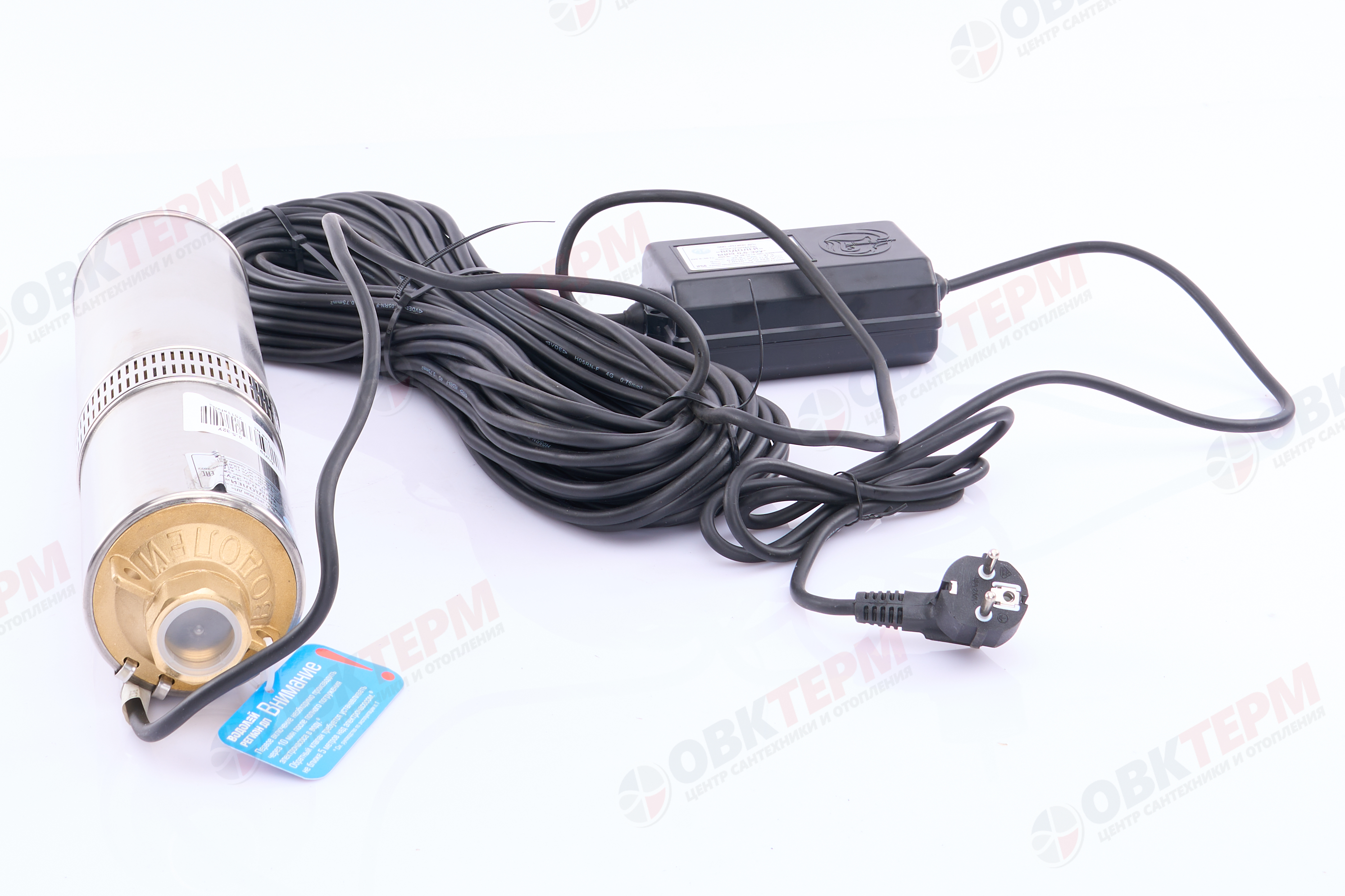 Насос погружной    БЦПЭ 0,5  - 32У  ВОДОЛЕЙ  (0,65кВт/55л.м./45м.) - миниатюра №7