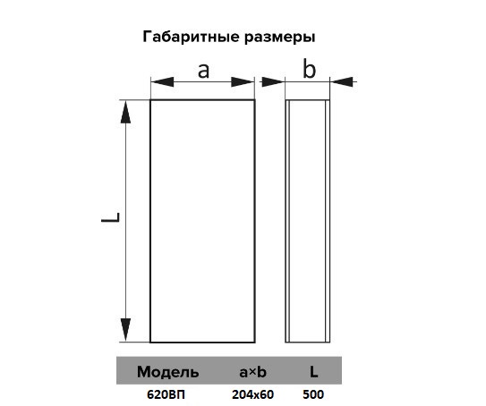 Воздуховод плоский 60х204 х 0,5м пластик (16шт/уп) Эра - Изображение №4