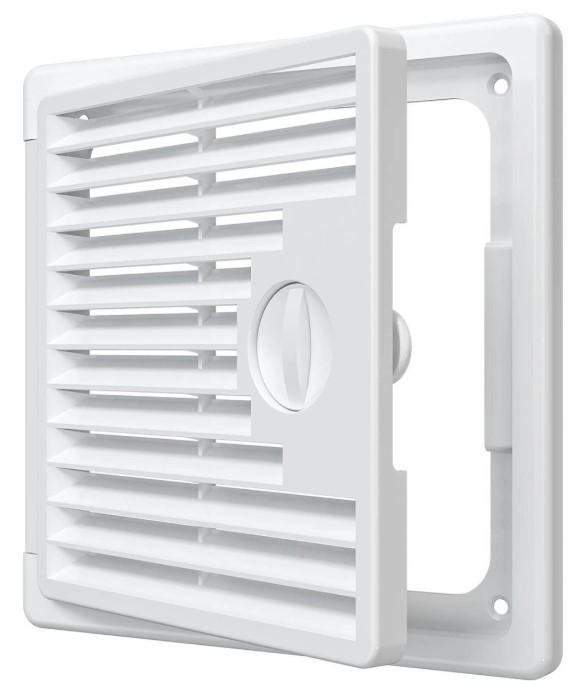 Люк Декофот ДФ EVECS накладной вентилируемый 150*150 пластик Эра - Изображение №1