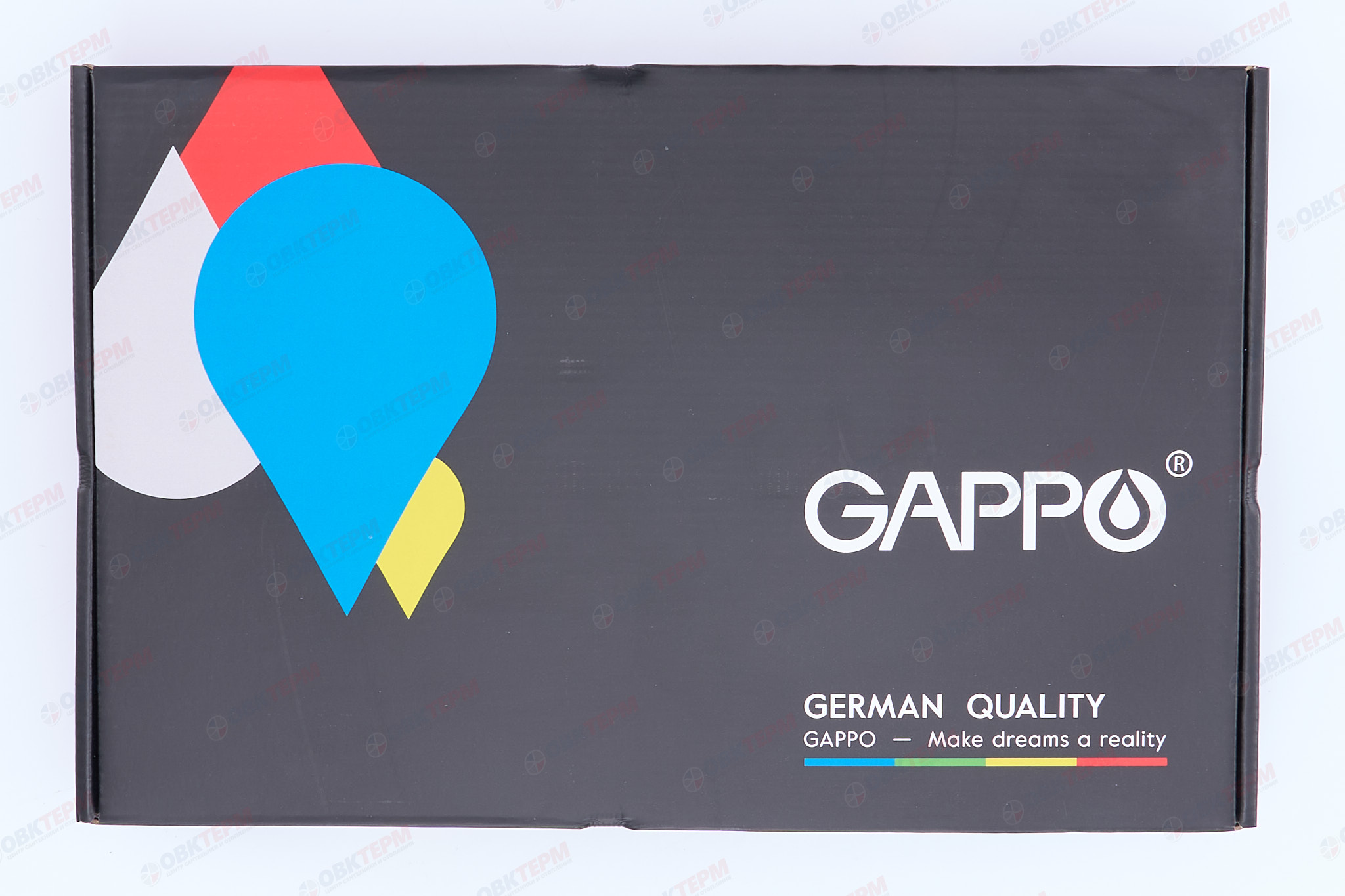 Смеситель д/раковины GAPPO G1007-42 латунь /бронза /высокий /Ø35 /на гайке - миниатюра №7