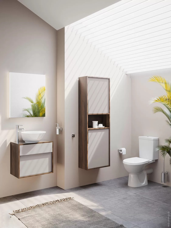 Унитаз-компакт Norm Nord (прямой выпуск, с сиденьем термопласт и микролифтом) (Ш360хВ820хГ670) - миниатюра №3