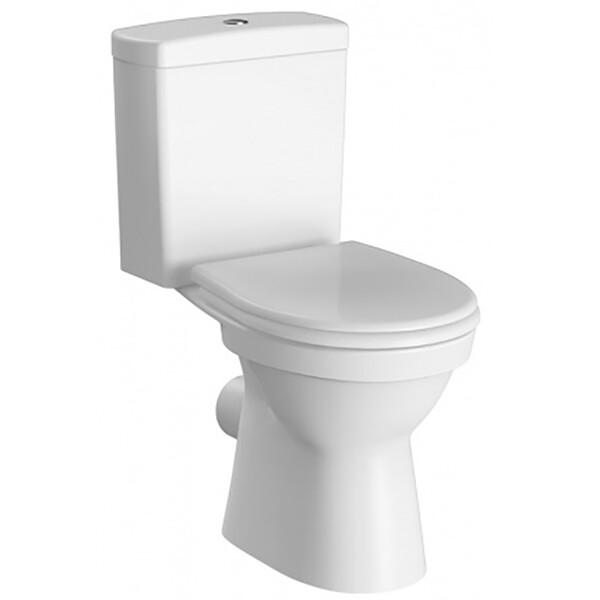 Унитаз-компакт Norm Nord (прямой выпуск, с сиденьем термопласт и микролифтом) (Ш360хВ820хГ670) - изображение №1