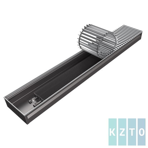 Конвектор Бриз В 220V 260x80x1800 TCM прав U (5 Ал 12 втулки черные) - Изображение №1