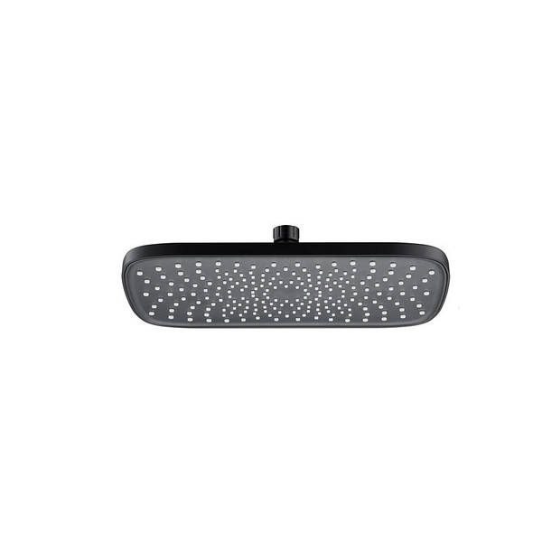 Лейка д/душа потолочная MIXXUS SH-18-OH BLACK 300x200мм  (20 шт/ящ) - Изображение №1