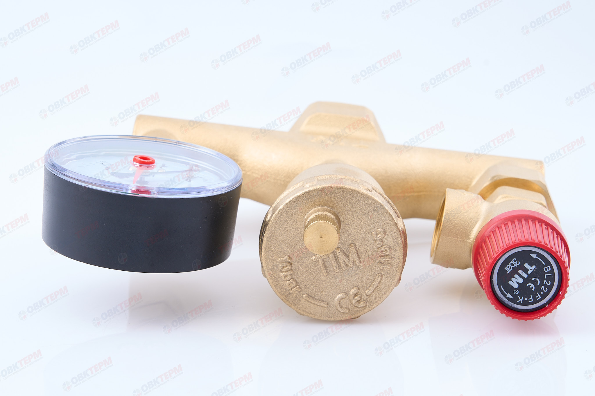 Группа безопасности котла     TIM  КЛАССИК 1"- 3 bar    (JH-1025-3)    (16) - Изображение №3