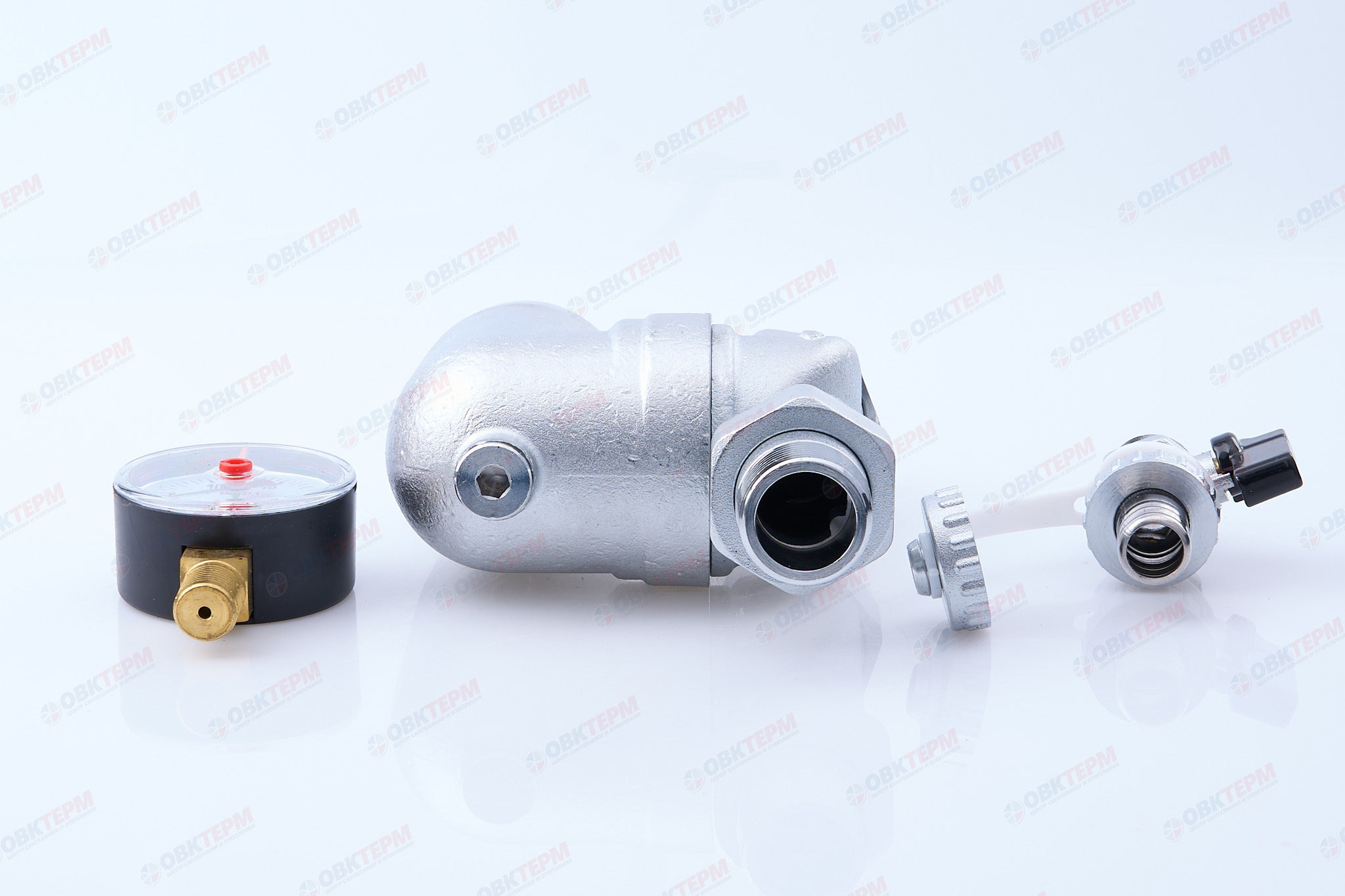 Фильтр с манометром, поворотное соединение TIM ZSf.303.0105N  3/4" - Изображение №3