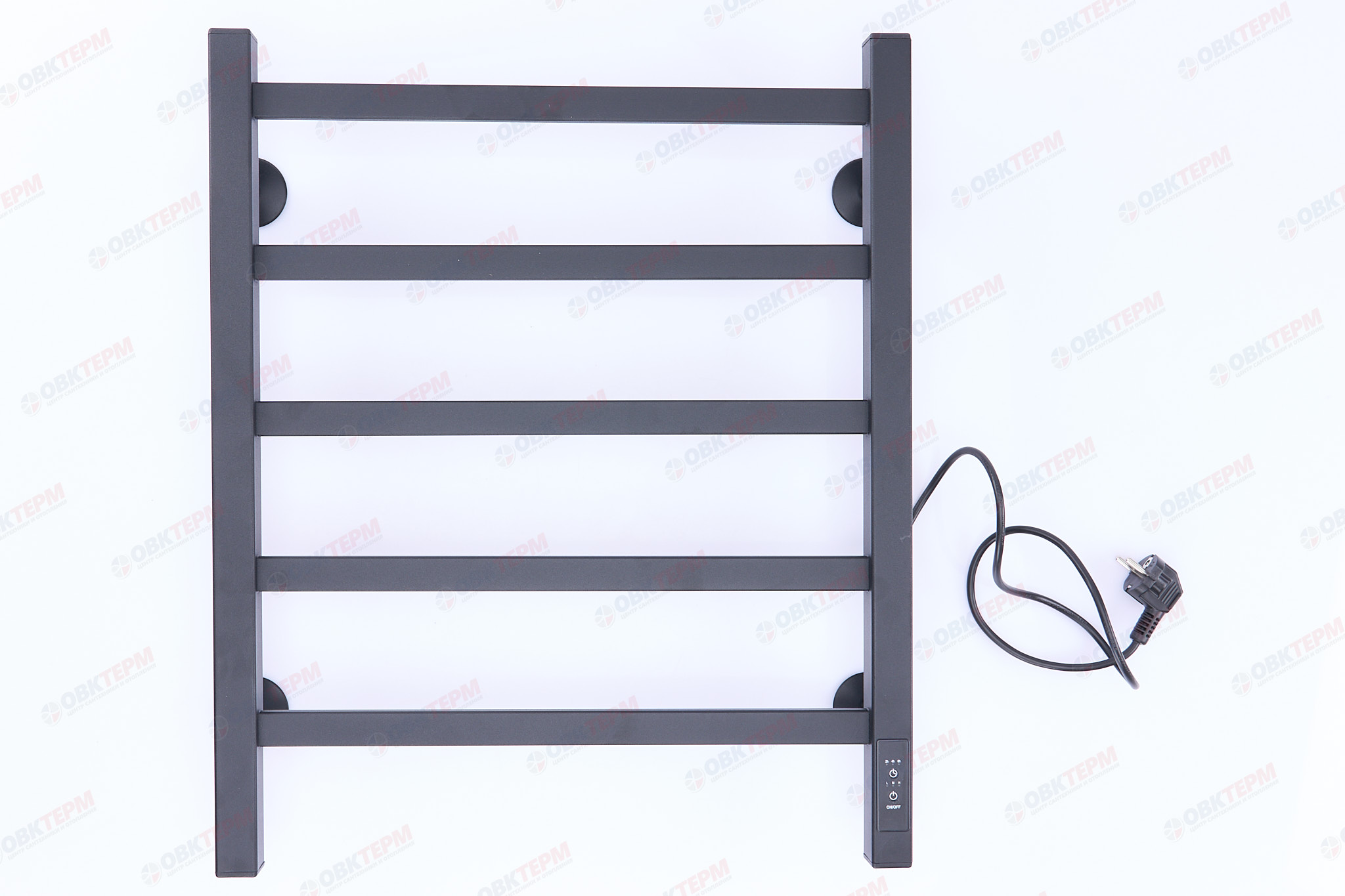 Полотенцесушитель электрический ТДА ЛНК - Э профиль 50х60 П 5 терморегулятор скрытая проводка АДВ - Изображение №1