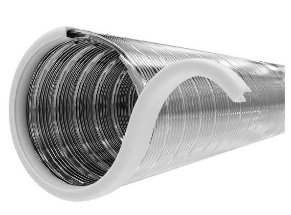 Воздуховод FD спирально-навивной нерж.сталь d150  L1м (8шт/уп) Эра - Изображение №5