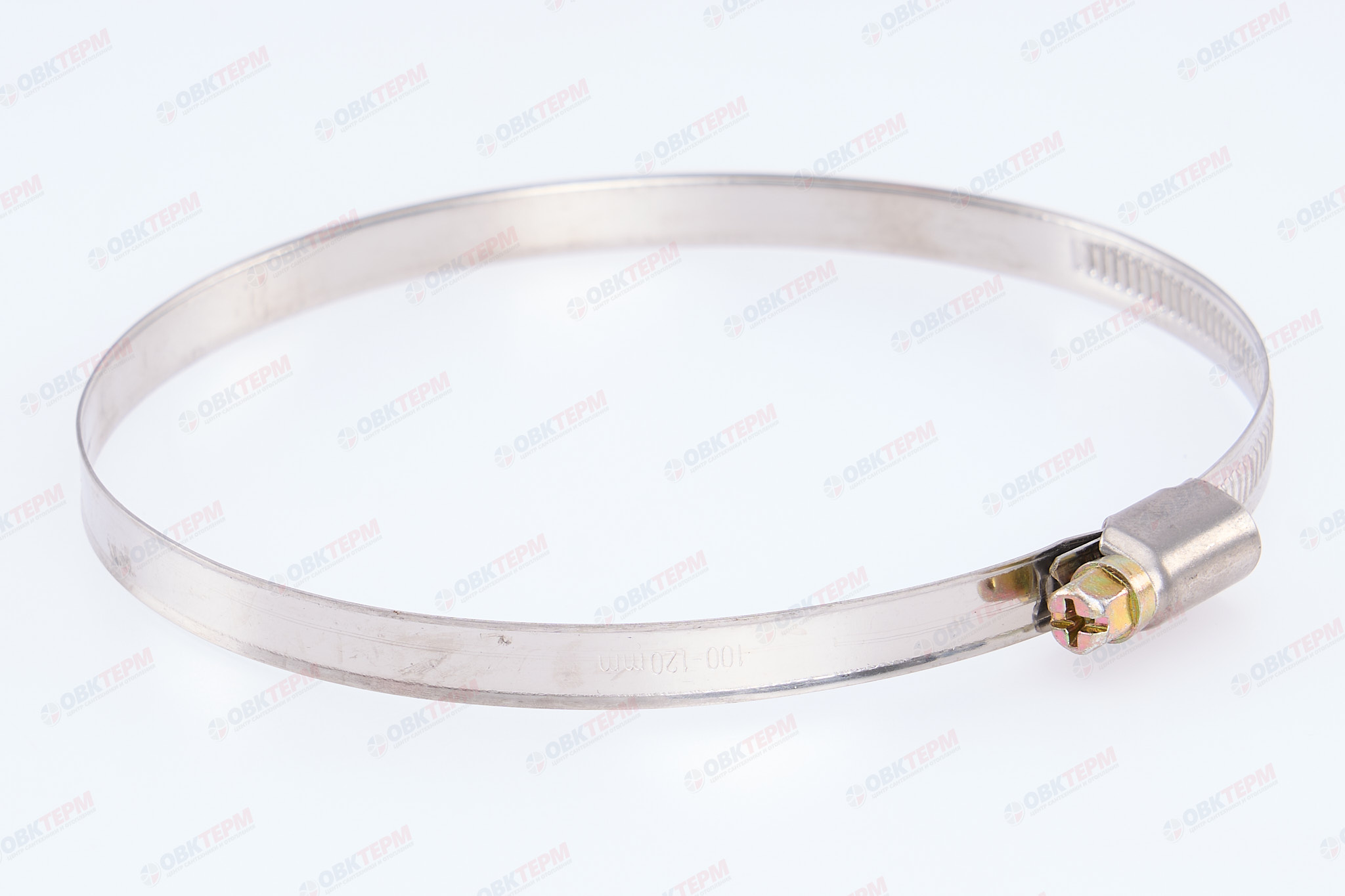 Хомут 100-120   (под отвёртку)        (25 шт) - Изображение №1