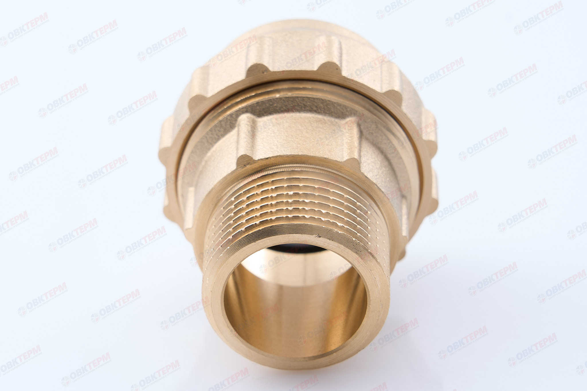 Муфта латунь 25 * 3/4" н  ПНД ТИМ   (70/10шт) - Изображение №4